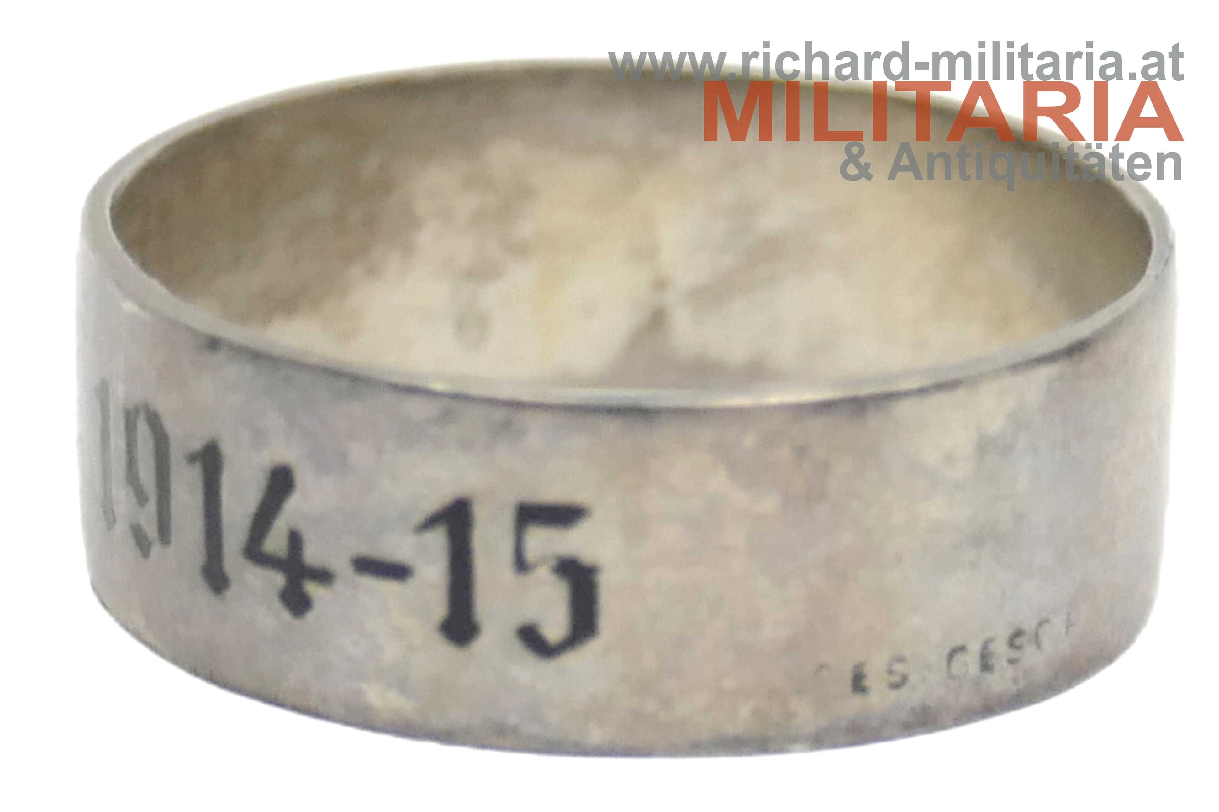 k.u.k. Ring "Kriegsglück 1914-15" SILBER