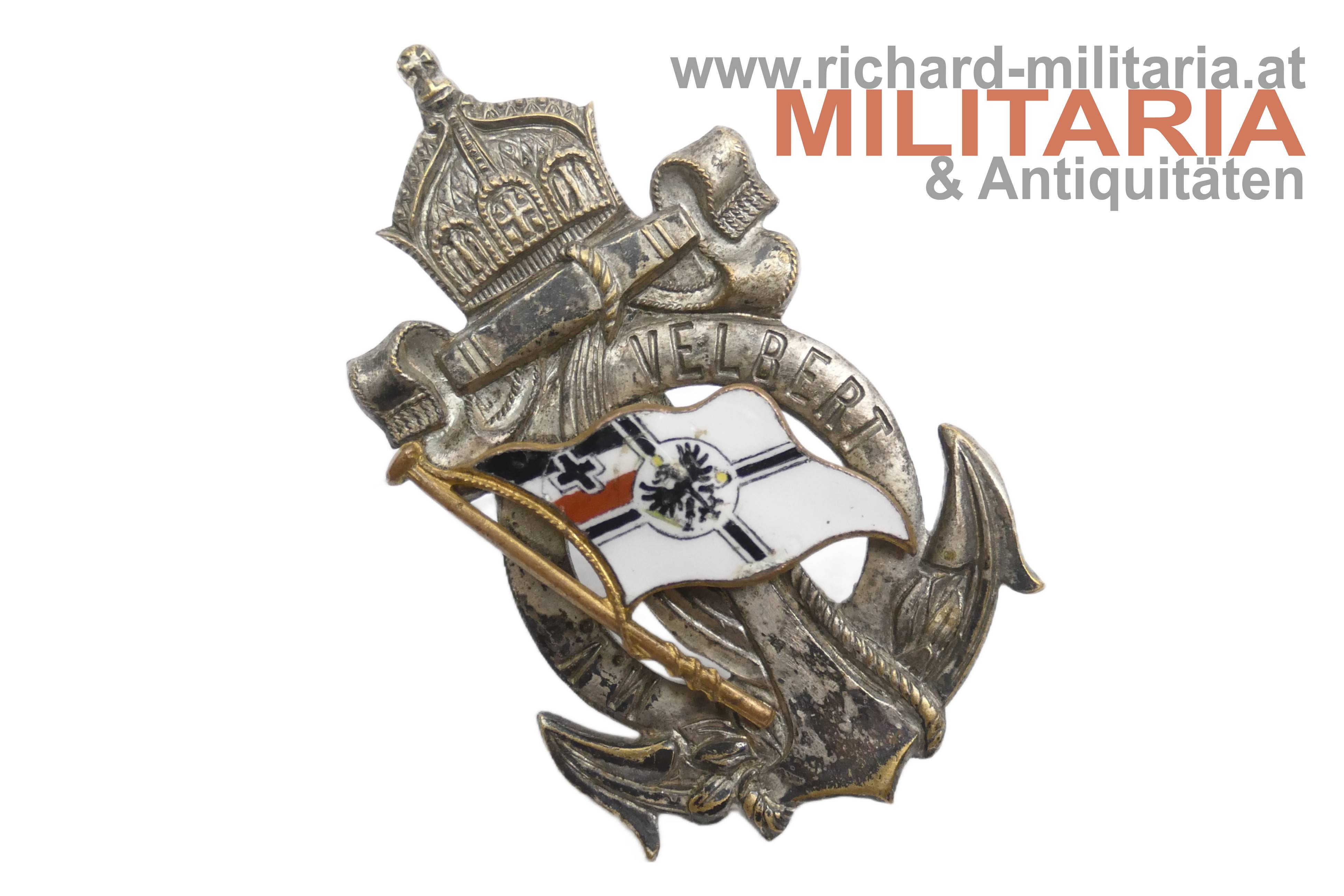 Deutsches Kaiserreich - Mitgliedsabzeichen - Marine Verein Velbert