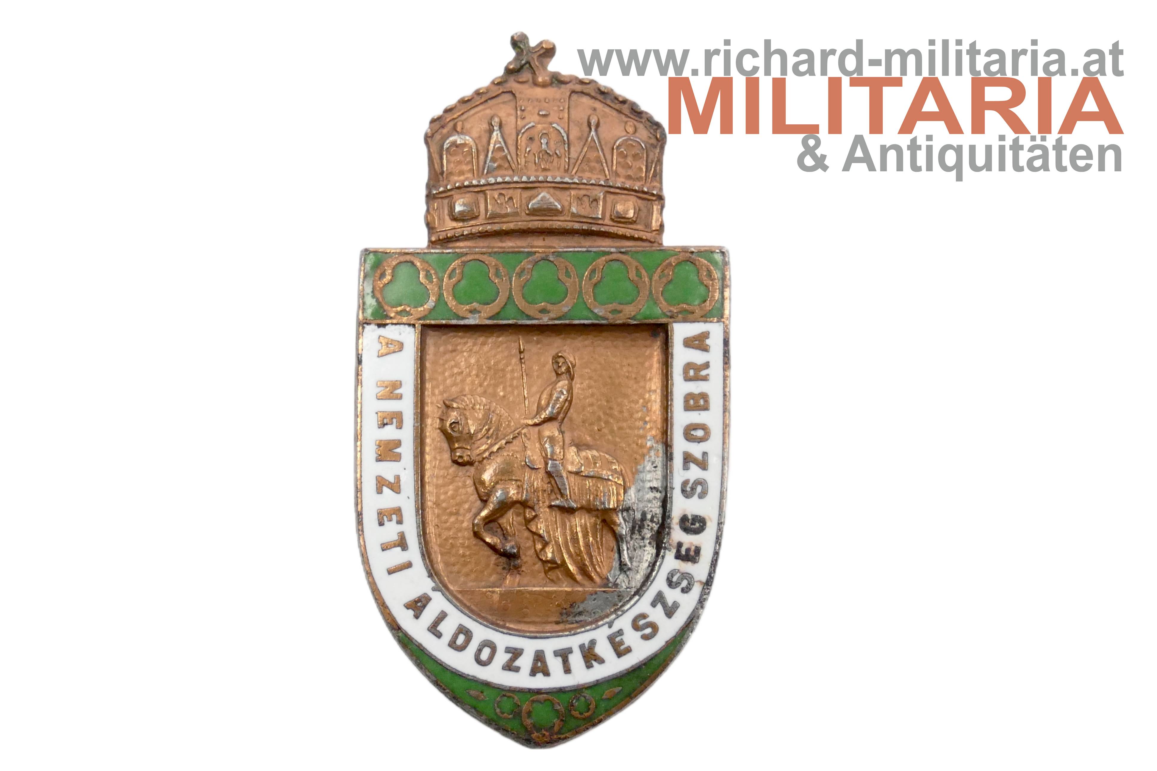 k.u.k. Abzeichen - ungarisches Kriegsoperfdenkmal