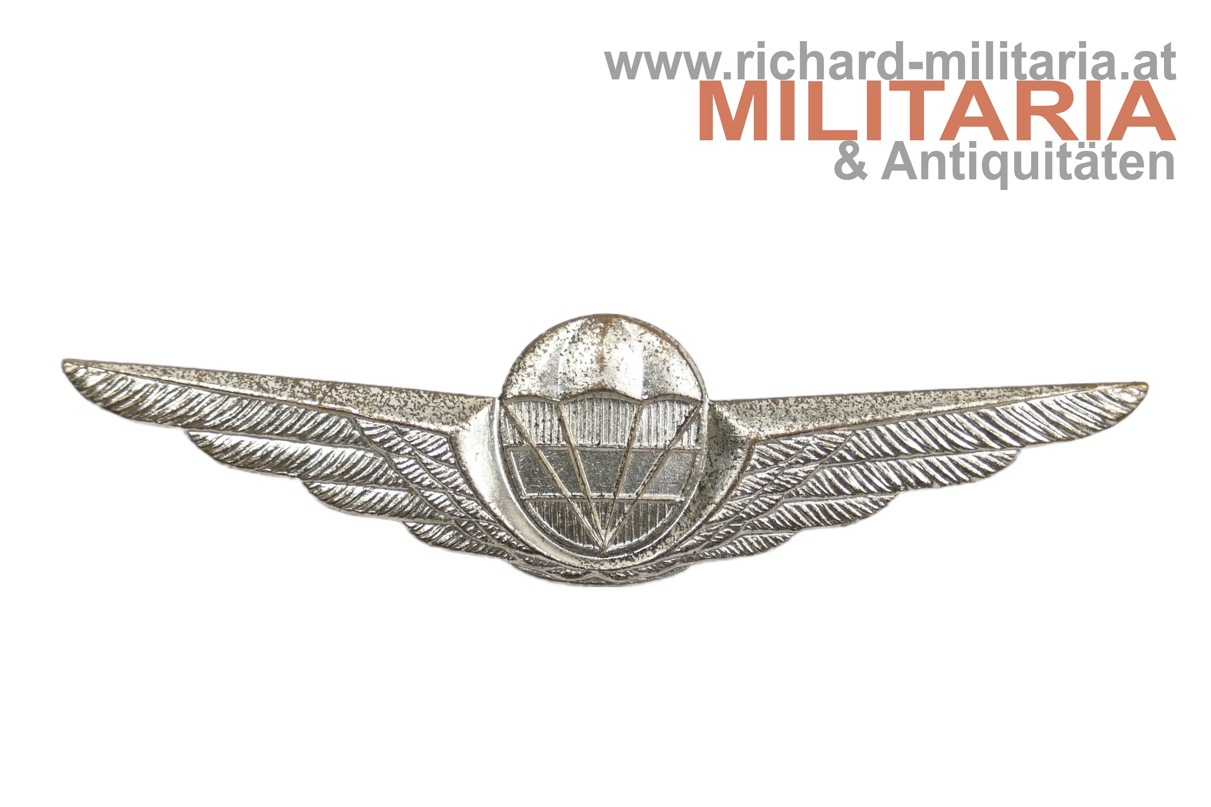 Bundesheer Fallschirmspringer - Freifallberechtigung 