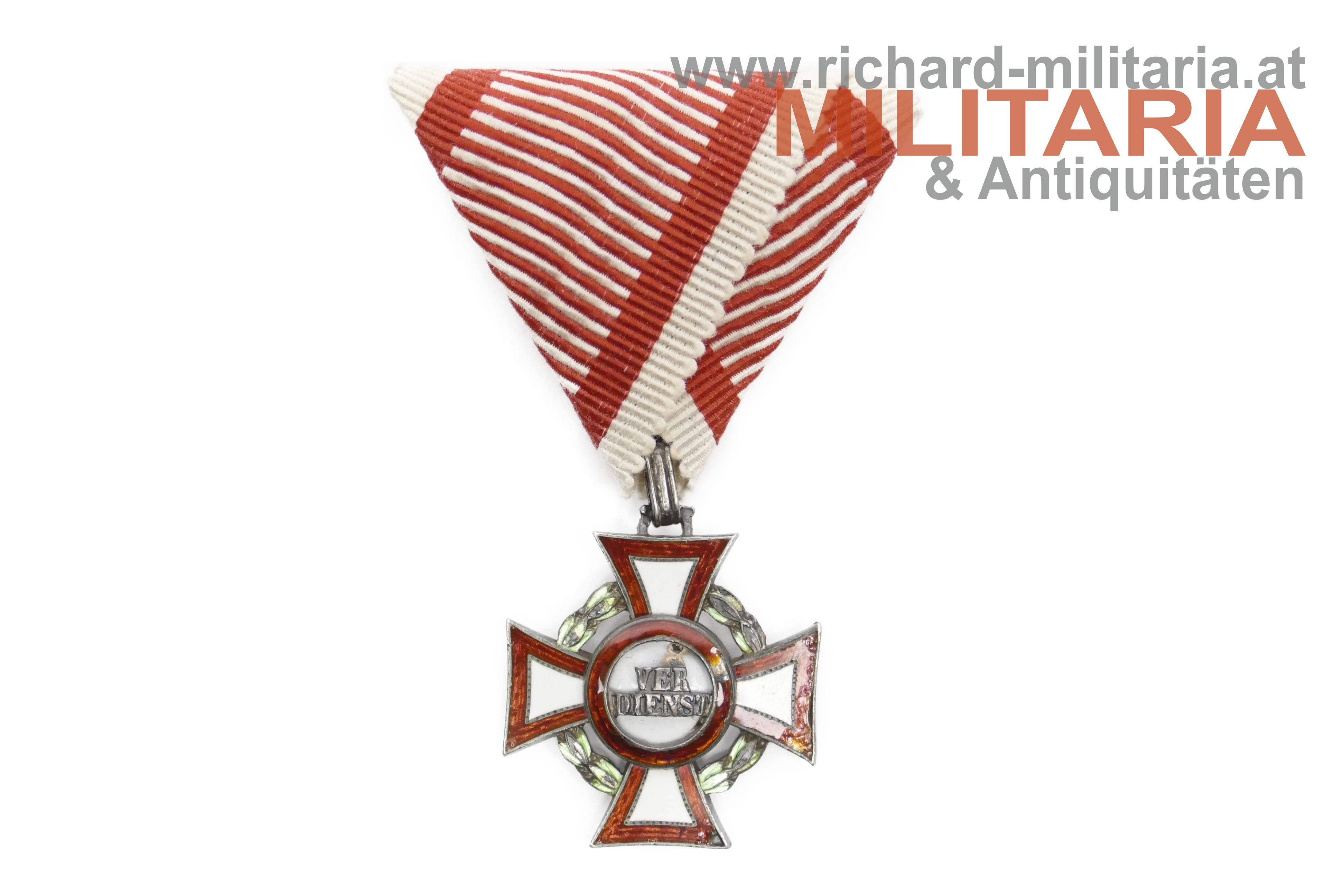 k.u.k. Militärverdienstkreuz 3. Klasse mit Kriegsdekoration