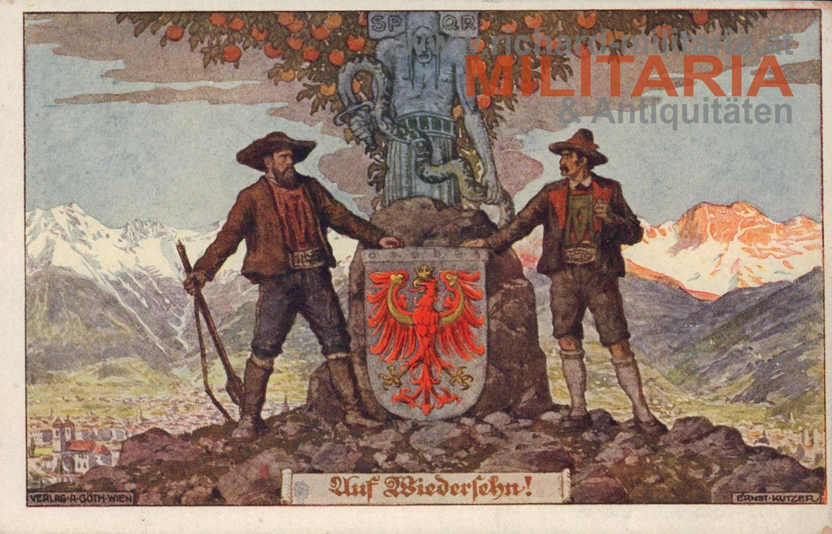 k.u.k. Postkarte Tirol