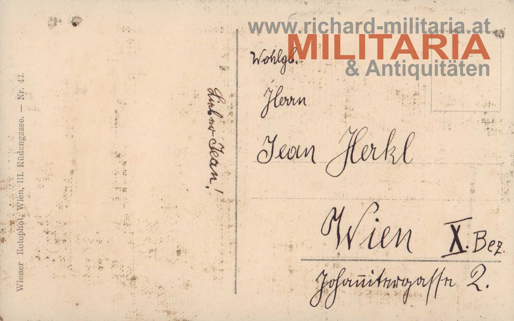 PK k.u.k Conrad von Hötzendorf zu Pferd