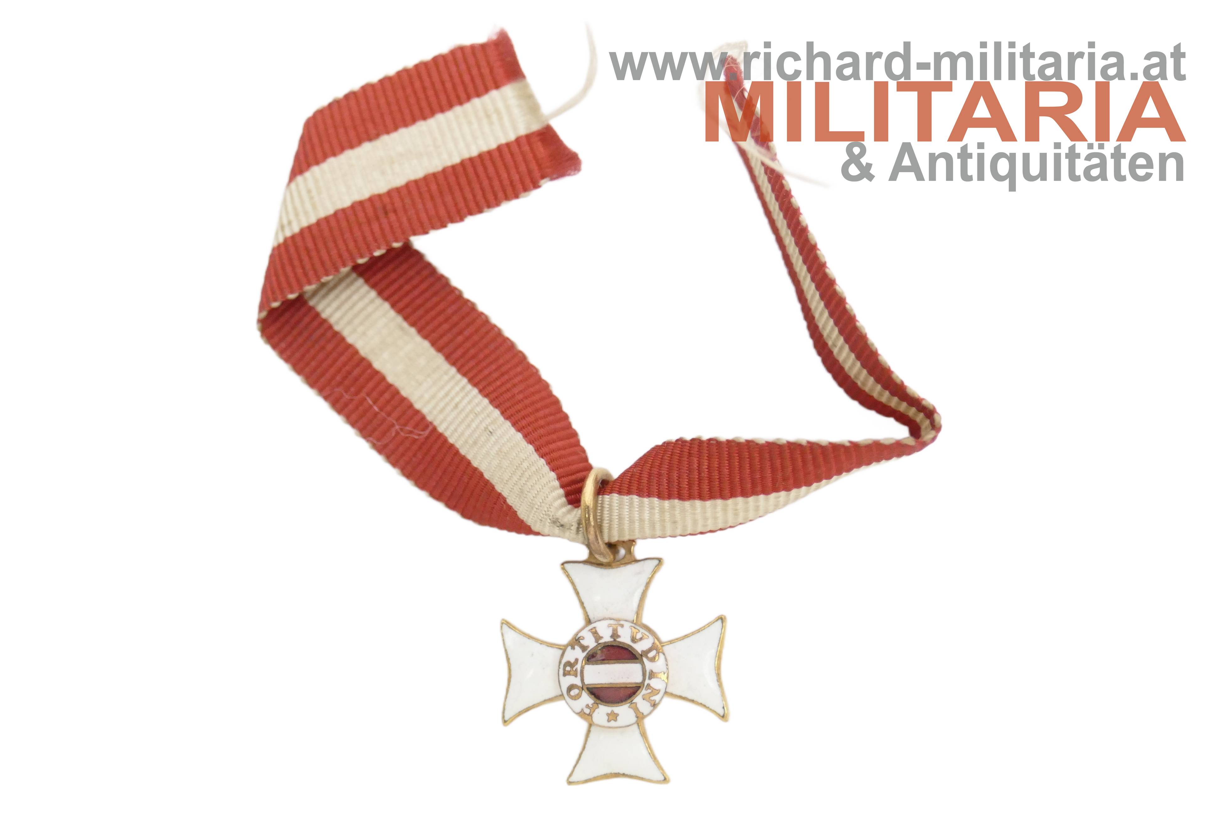 öster. kaiserl. Militär-Maria Theresien-Orden - MINIATUR 