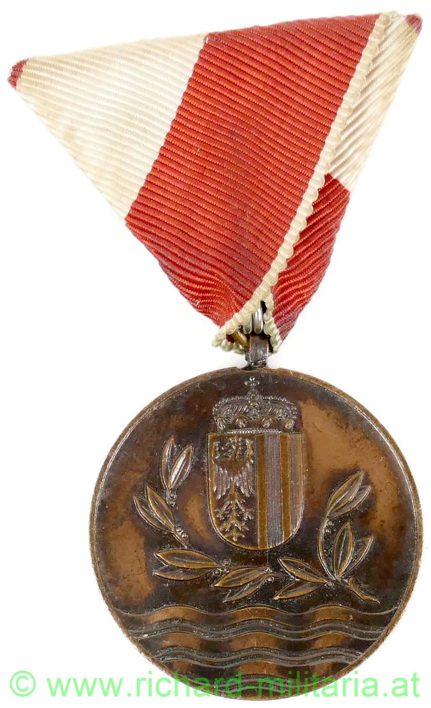 Hochwassereinsatz Oberösterreich 1954 - Medaille