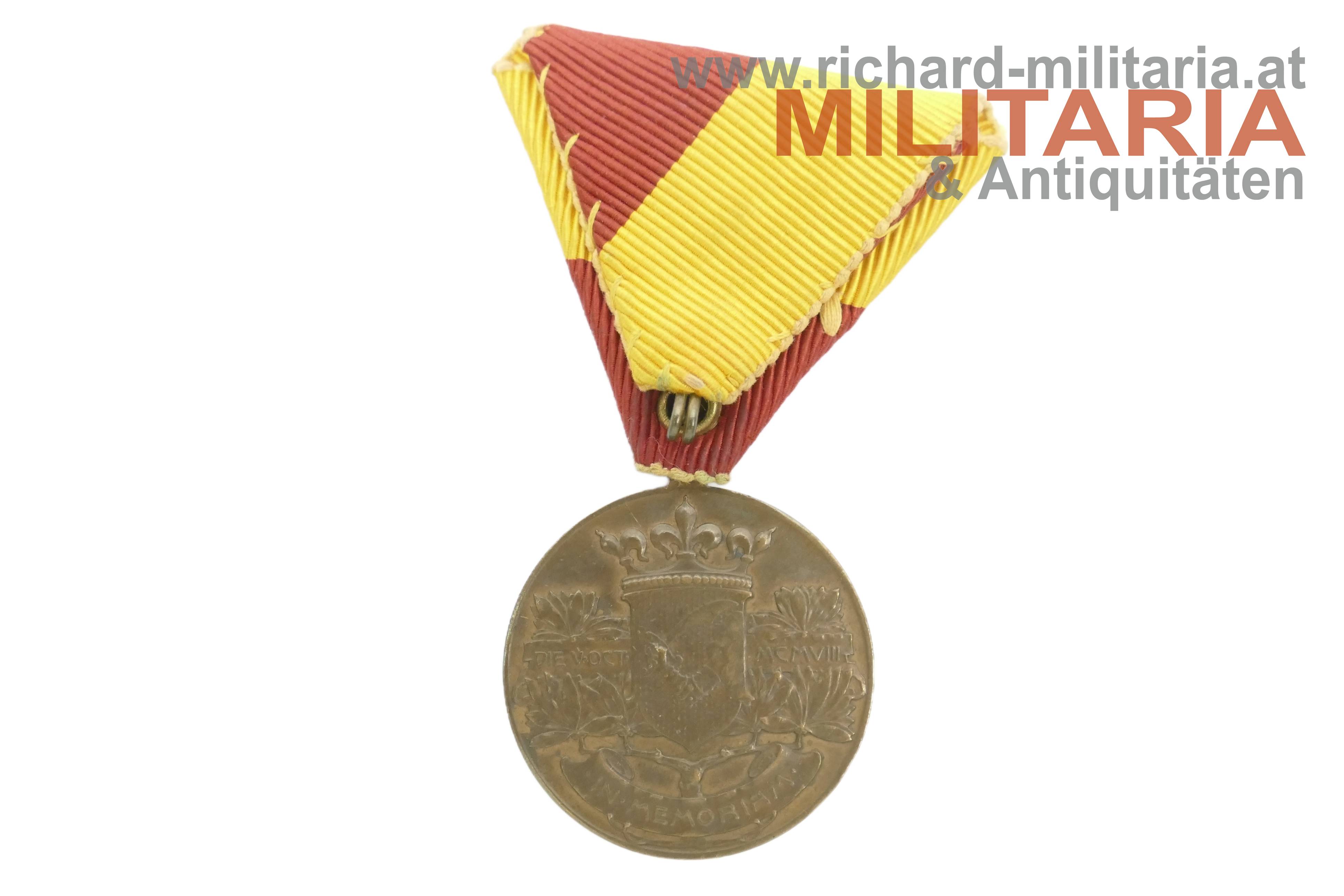 Bosnisch-herzegowinische Erinnerungsmedaille 1909 - "Bosnien-Medaille"