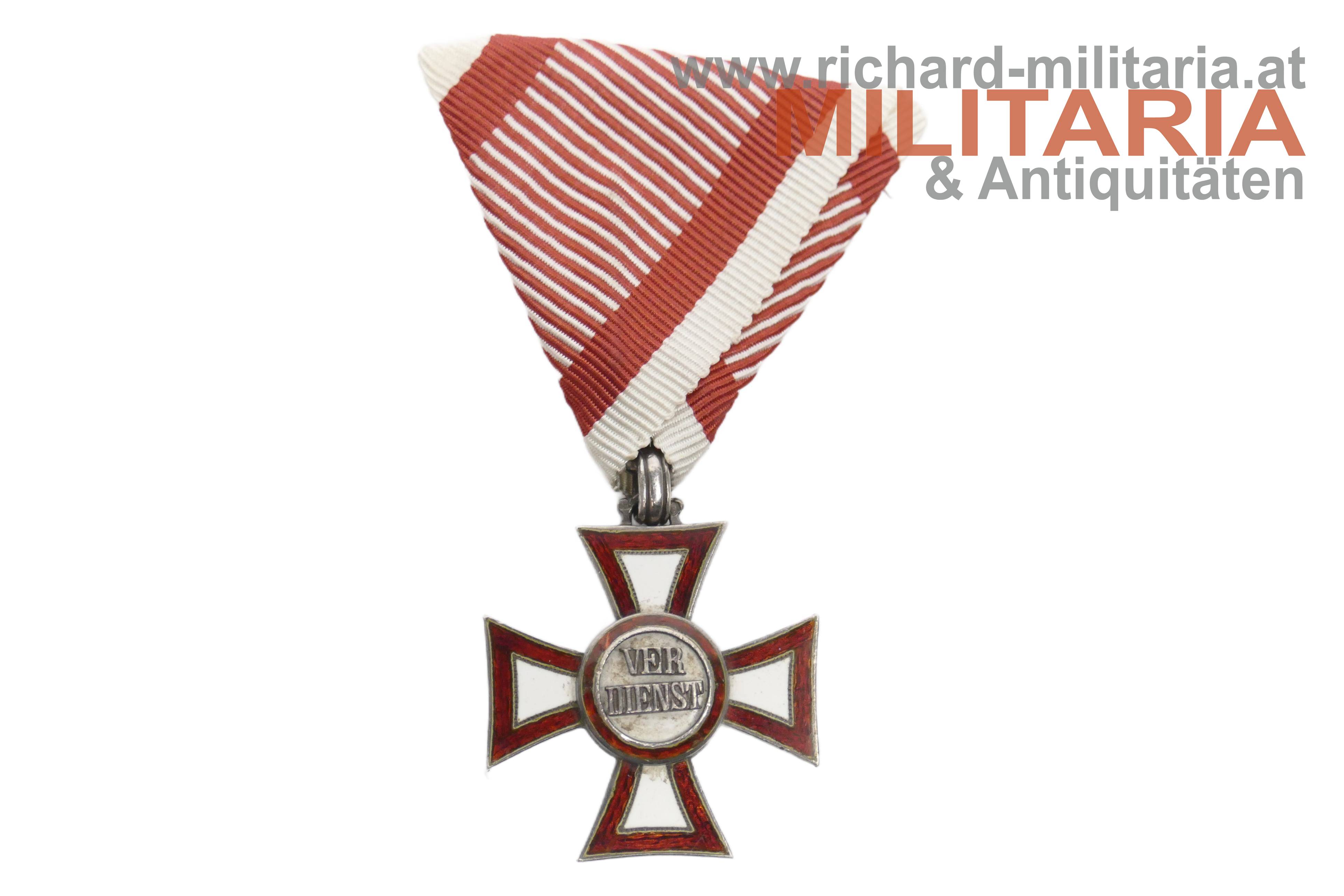 k.u.k. Militärverdienstkreuz 3. Klasse Frieden