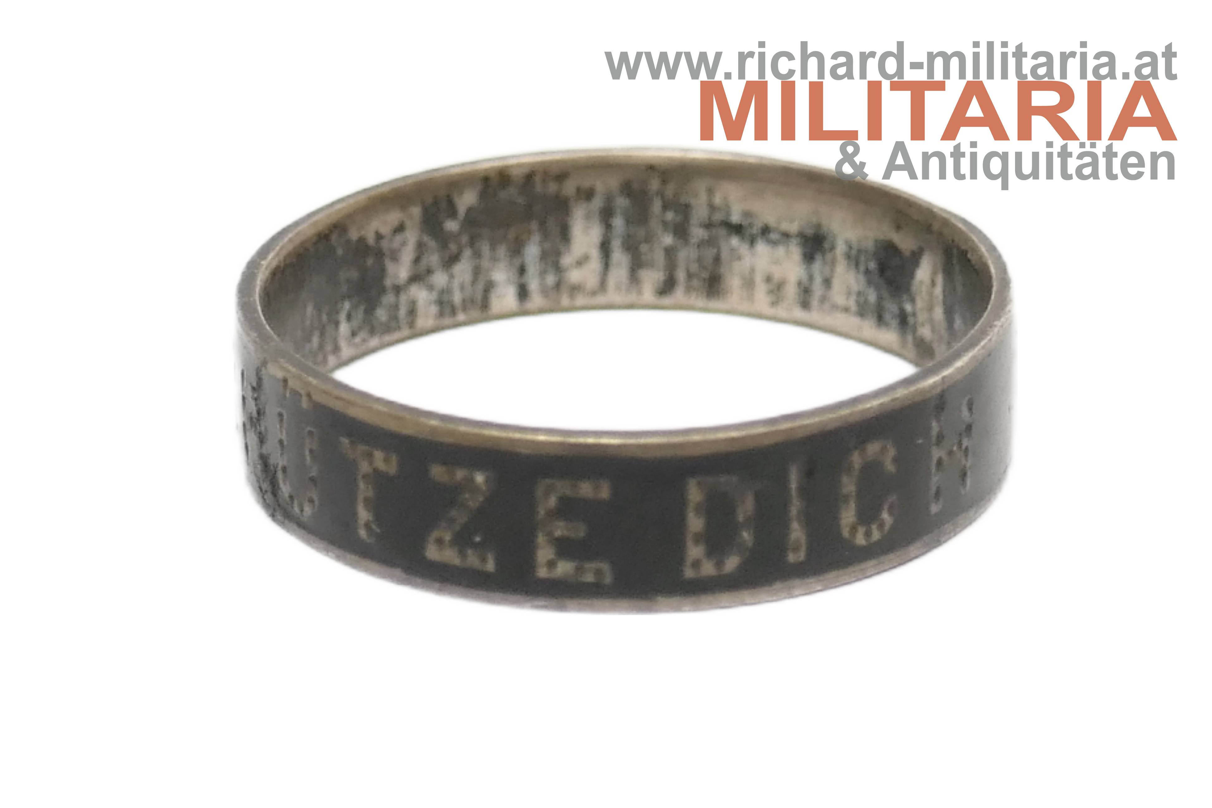 k.u.k. patriotischer Ring - "Gott schütze dich"