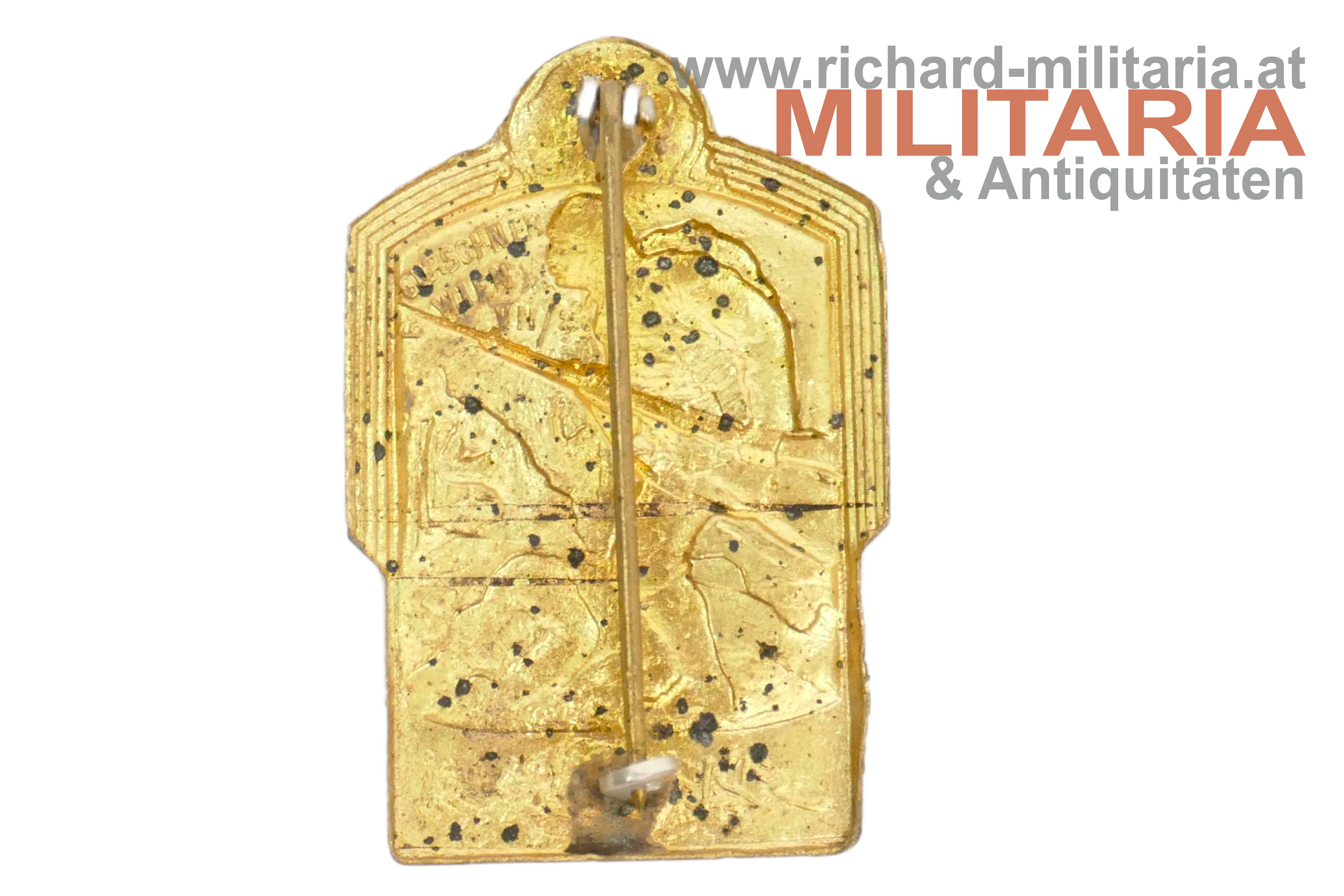 k.u.k. Kappenabzeichen - Stürmende osmanische/türkische Truppen 