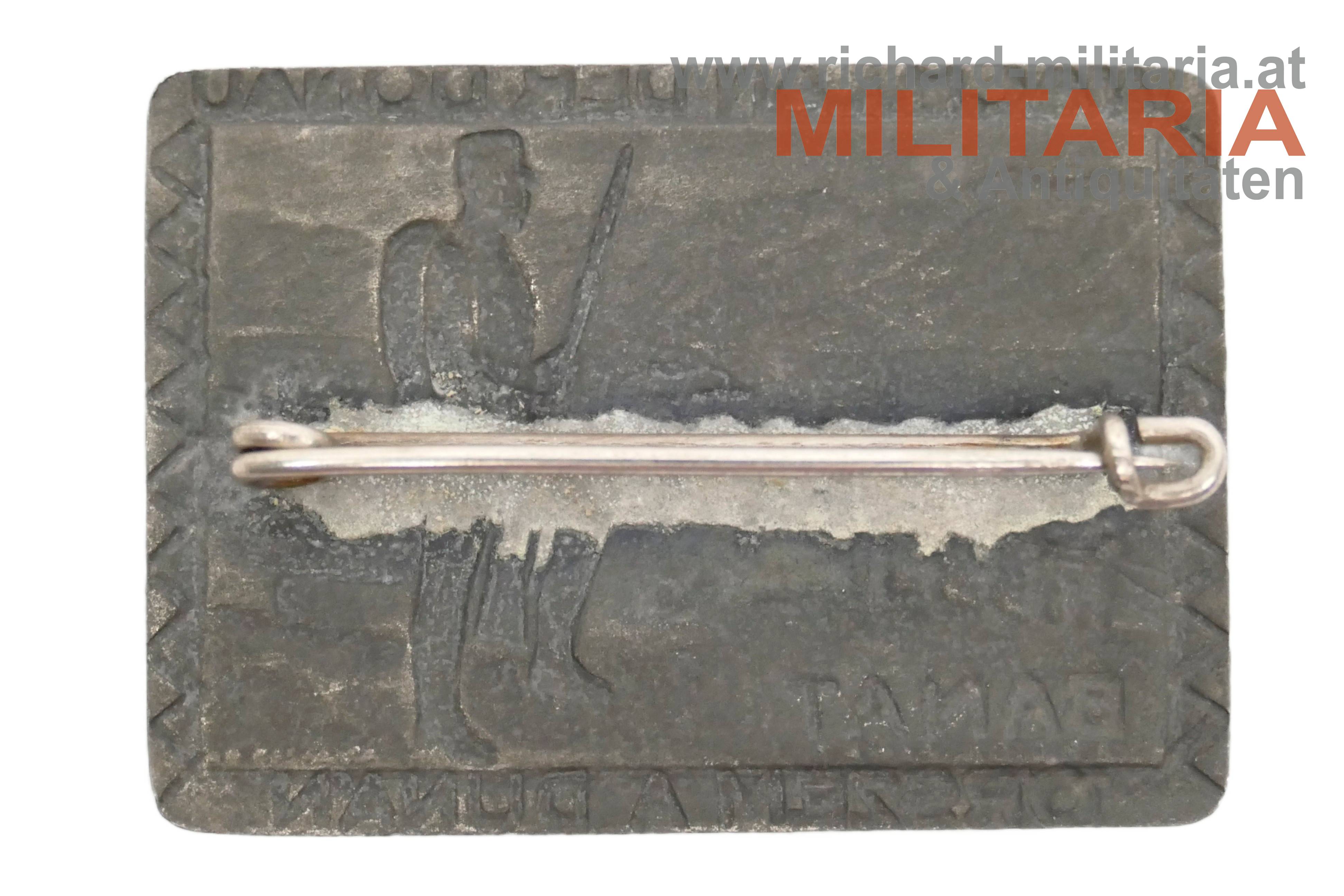 k.u.k. Kappenabzeichen - BANAT - Wacht an der Donau / Örszem A Dunan 