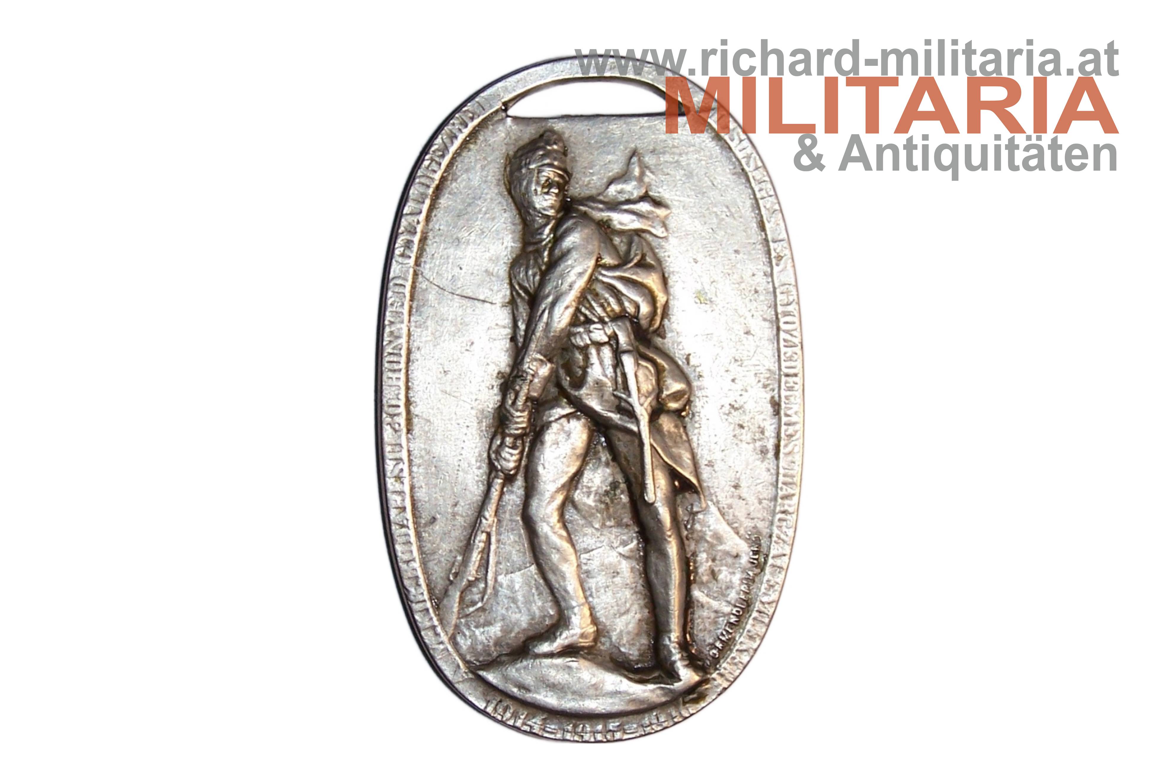 k.u. patriotischer Anhänger - 30. Honvéd Infanterie Regiment - SILBER