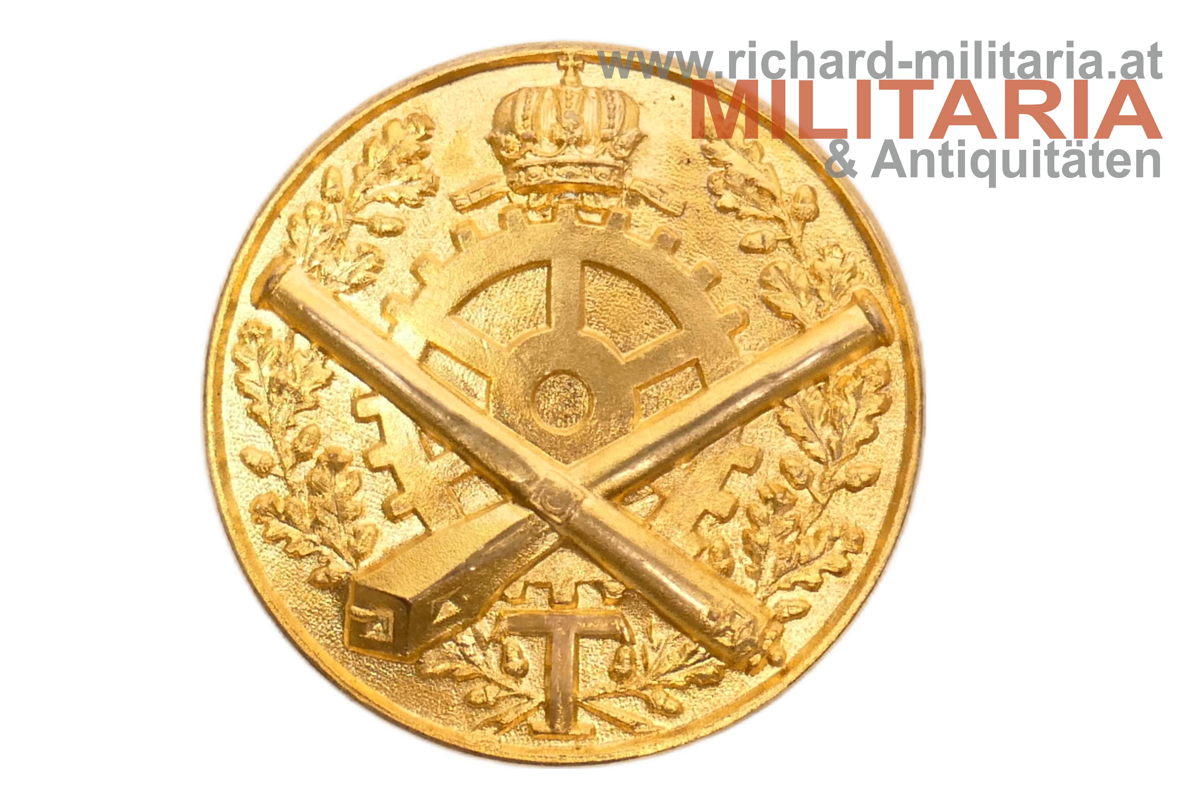 k.u.k. Arbeiterauszeichnung für die technische Artillerie - MINT