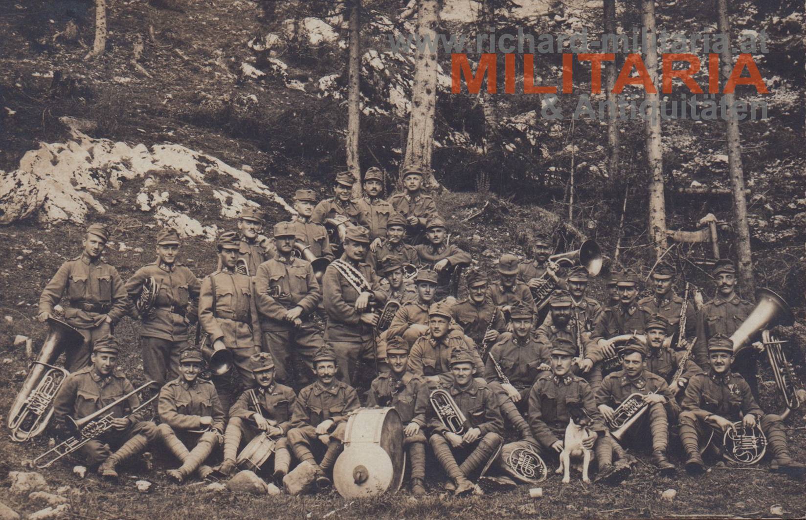 k.u.k. PK -  Militärmusiker des steirischen Infanterie Regiment Nr. 27