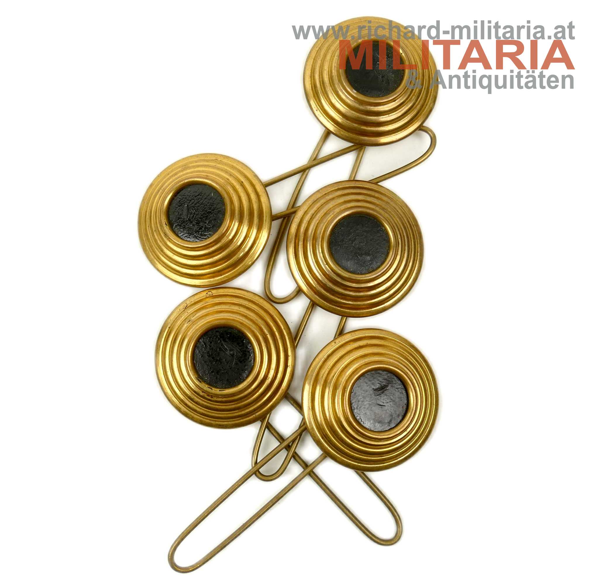 k.u.k. Tschako Kokarde für Mannschaften/Unteroffiziere 