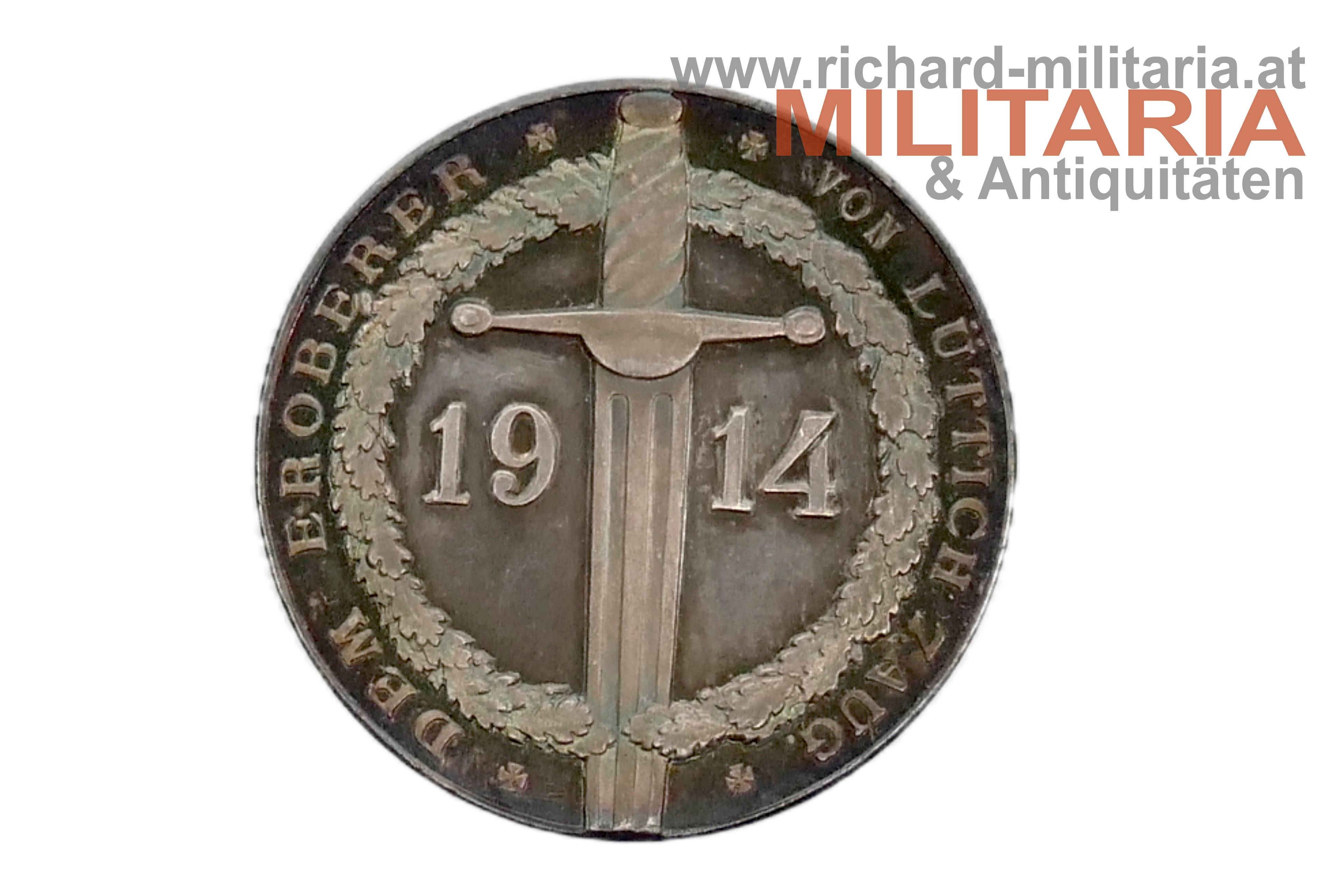 Deutsches Kaiserreich - Silbermedaille General V. Emmich