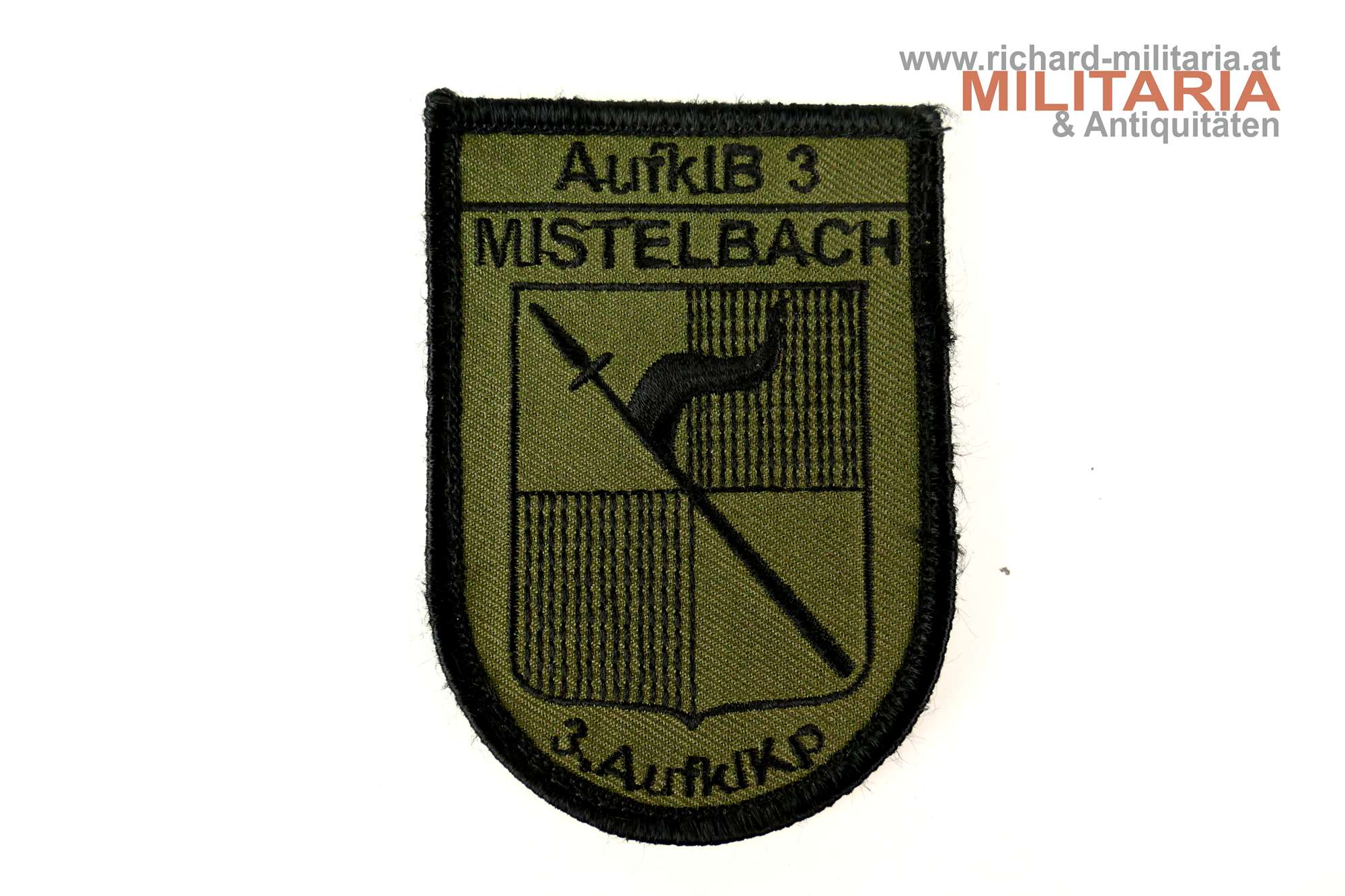 Bundesheer Ärmel-Patch AufklB 3 Mistelbach 3. AufKlKP