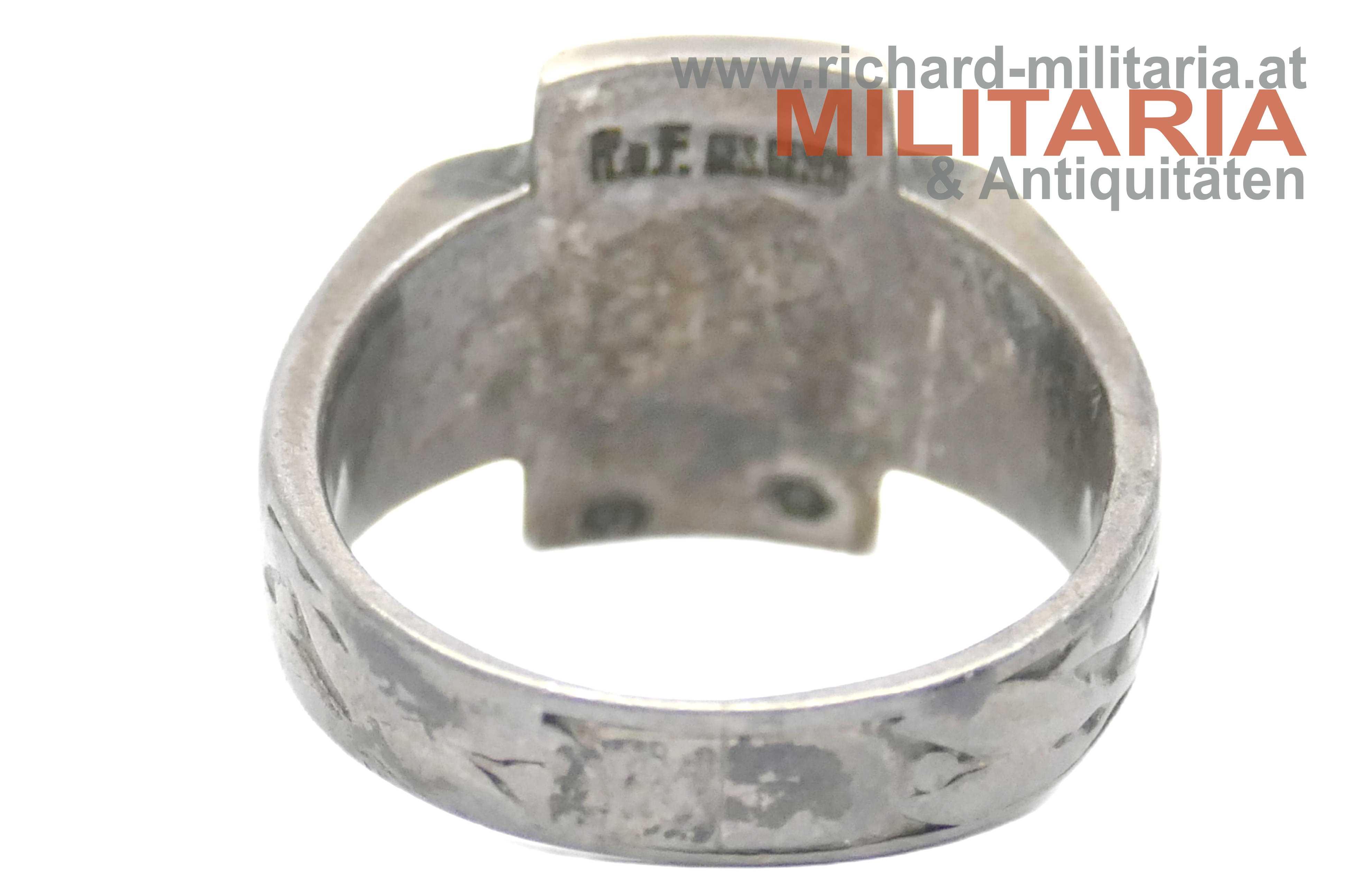 k.u.k. Ring 25. ITD 1914-1915 - SILBER "R.u.F.ges.gesch" - DIANA-Kopf
