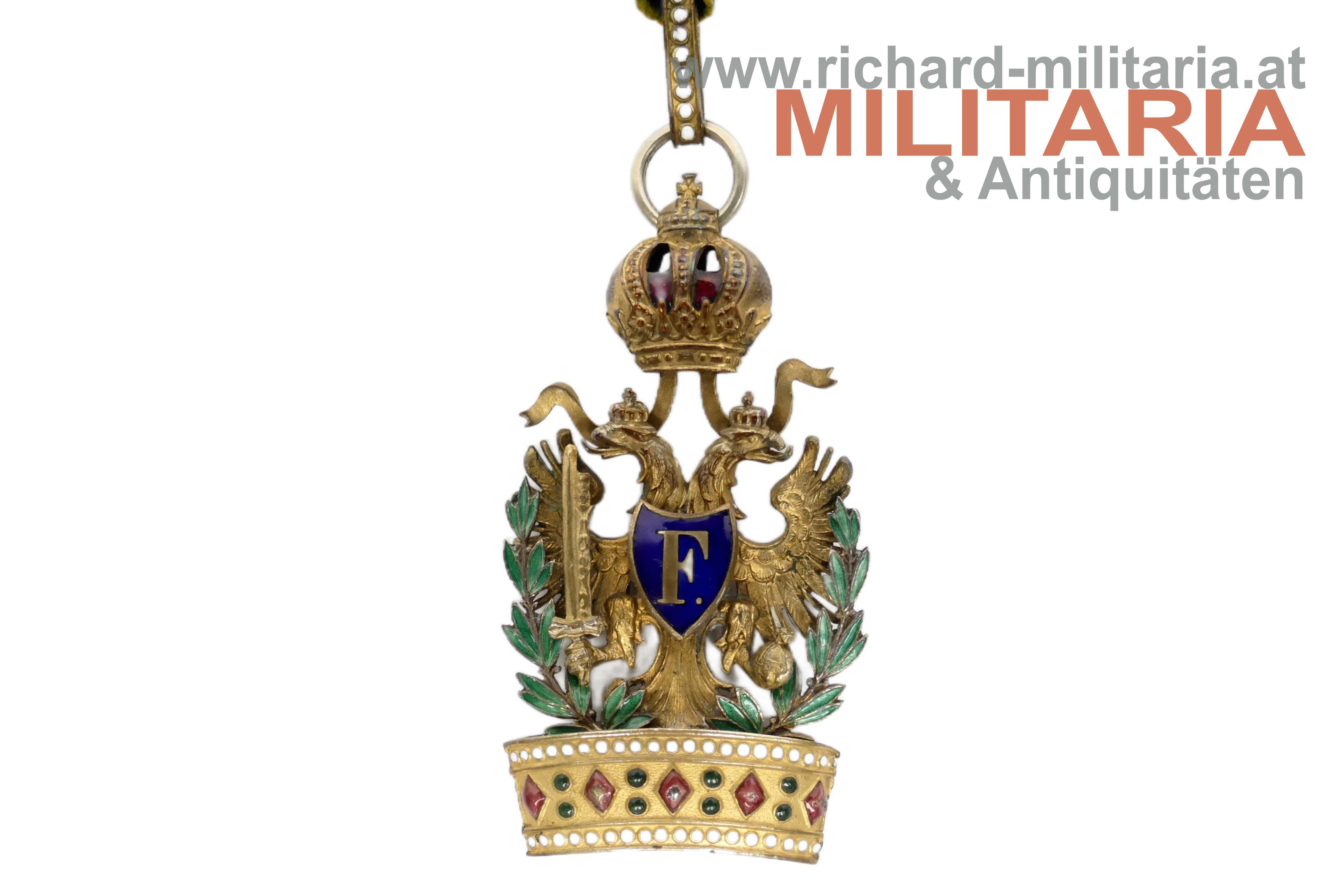 Orden der Eisernen Krone III. Klasse KD/Schwerter