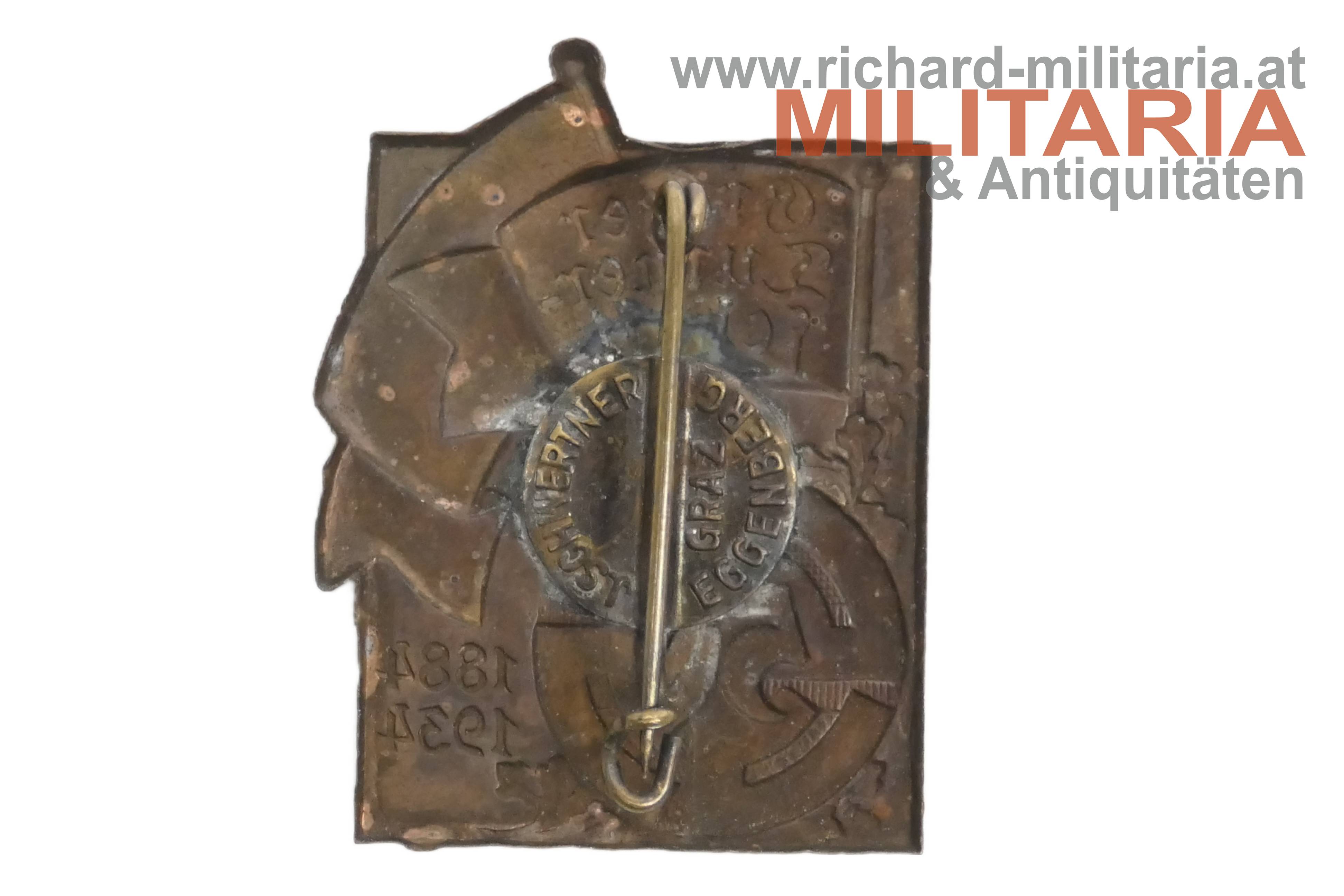 Abzeichen - Grazer Turnerschaft - 50 Jahre 1884-1934