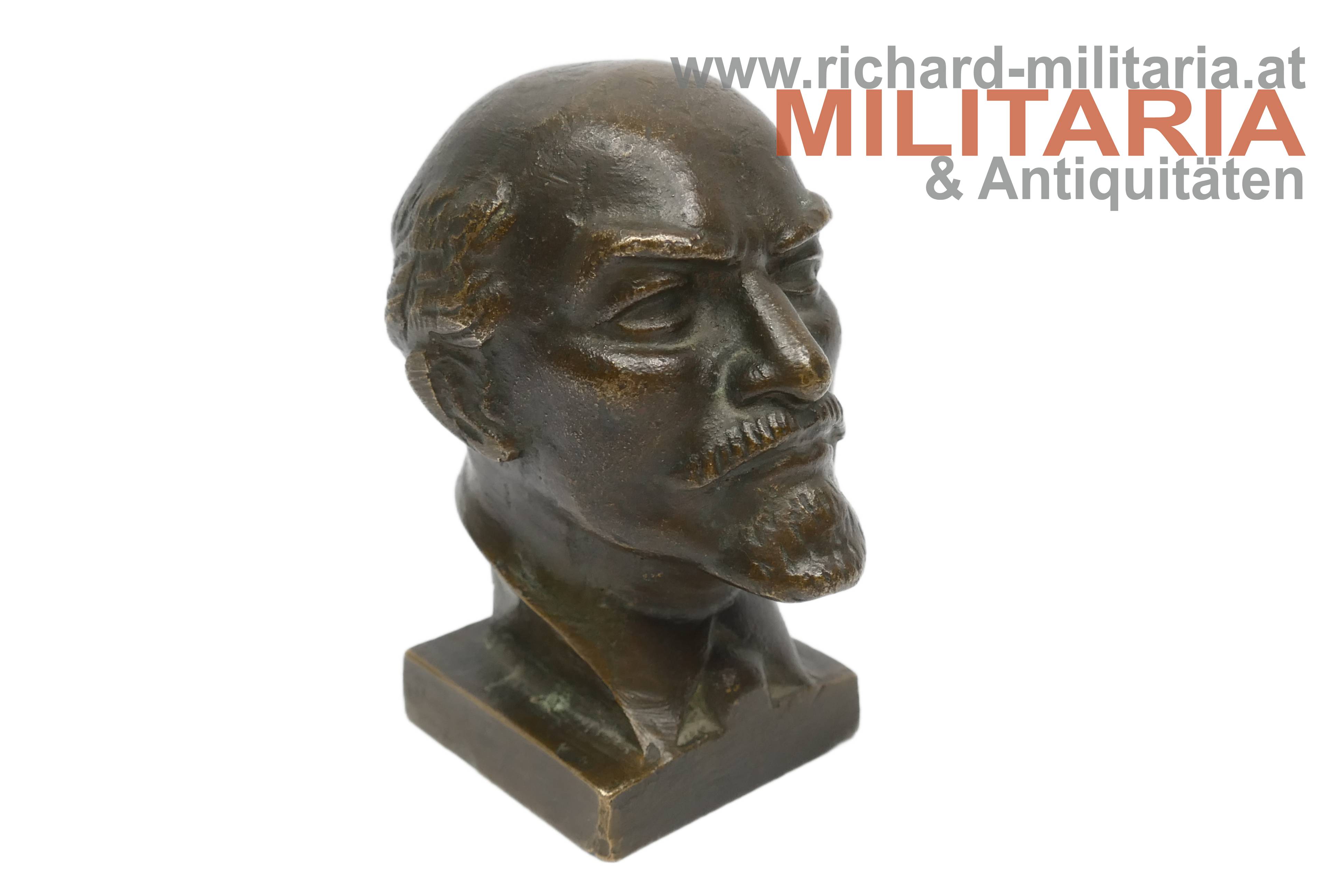Bronzebüste - Wladimir Iljitsch Lenin