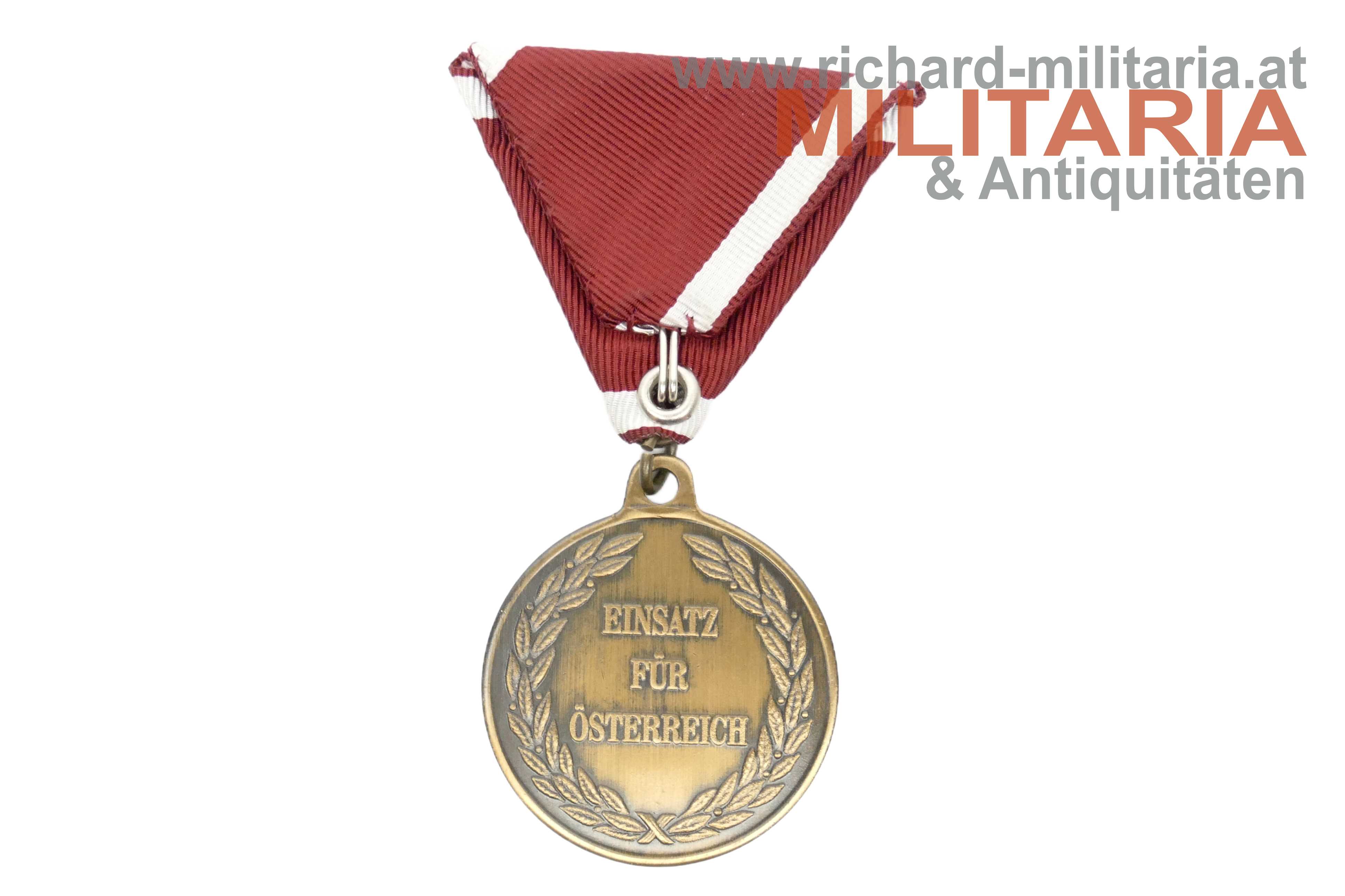 Österreich Einsatzmedaille - militärische Landesverteidigung