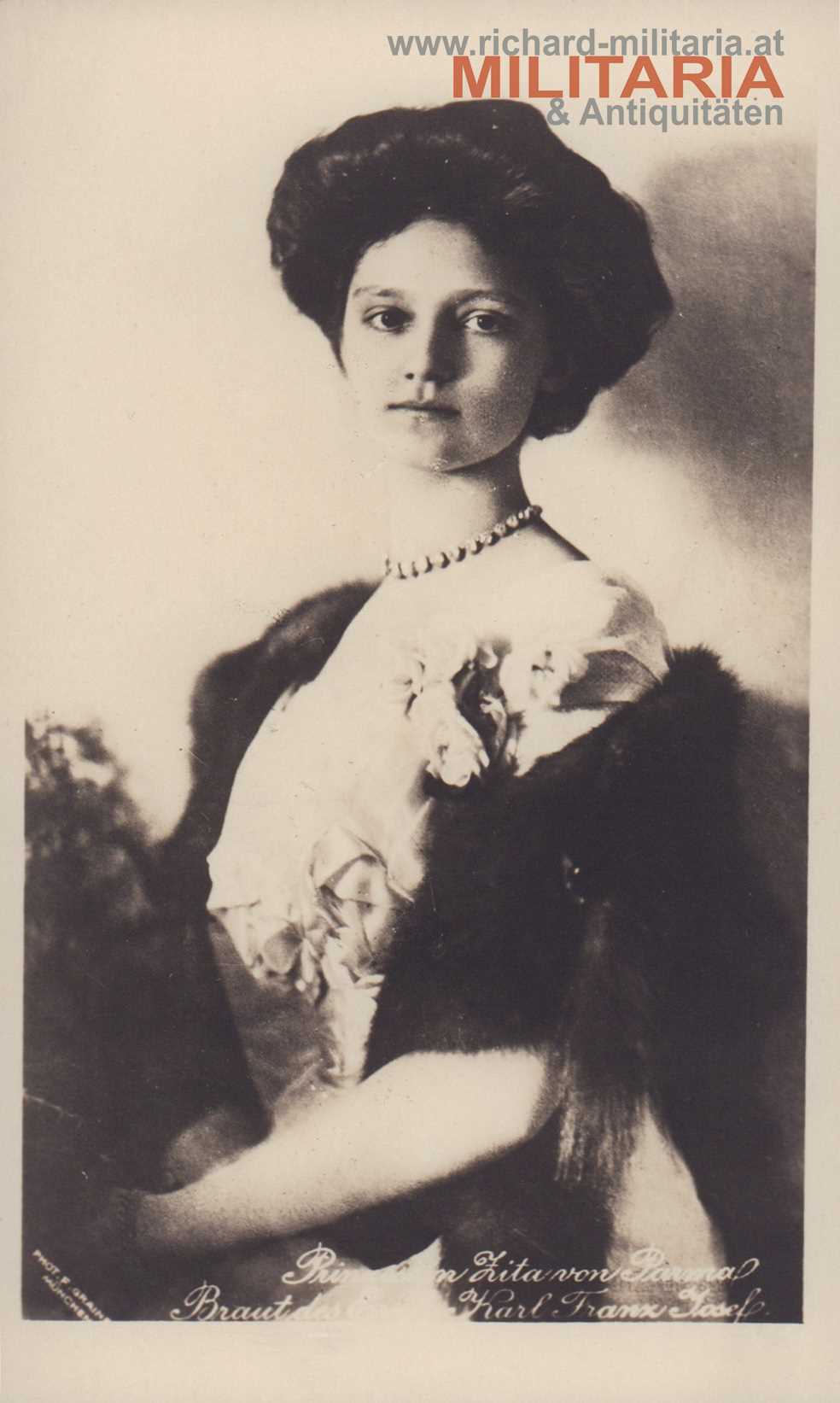 k.u.k. PK Prinzessin Zita von Parma