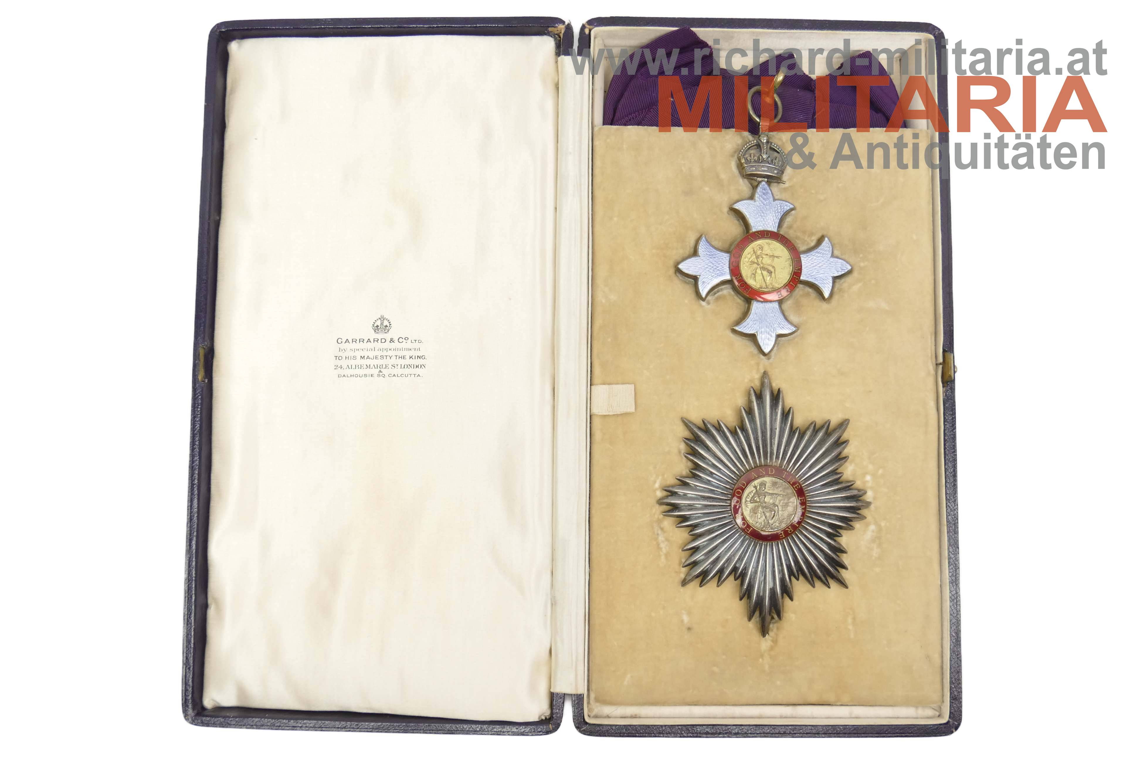The Most Excellent Order of the British Empire - Knight Grand Cross (GBE) - 1. Typ - Sir Niemeyer