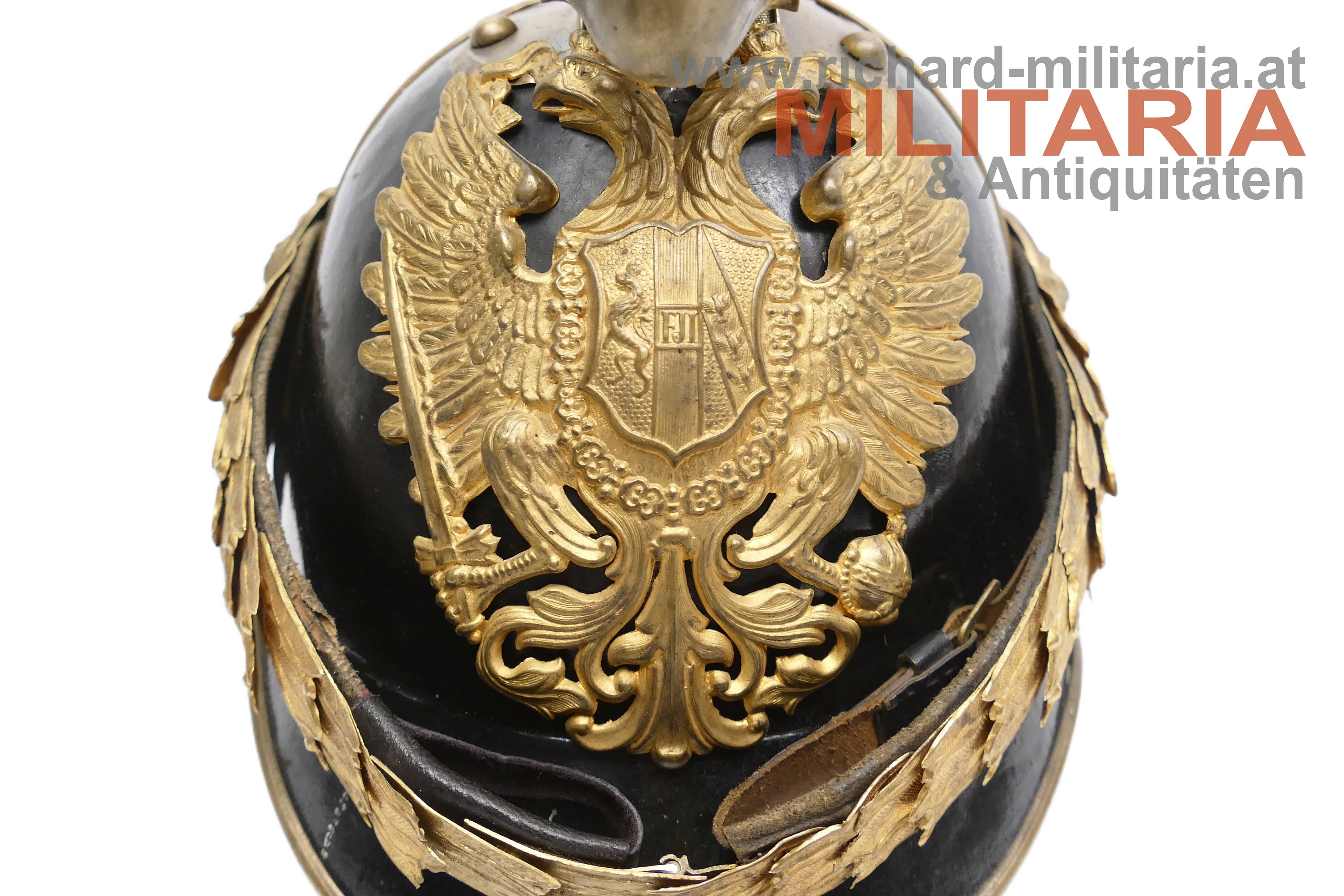 k.u.k. Dragoner-Helm M1905 für Offiziere 