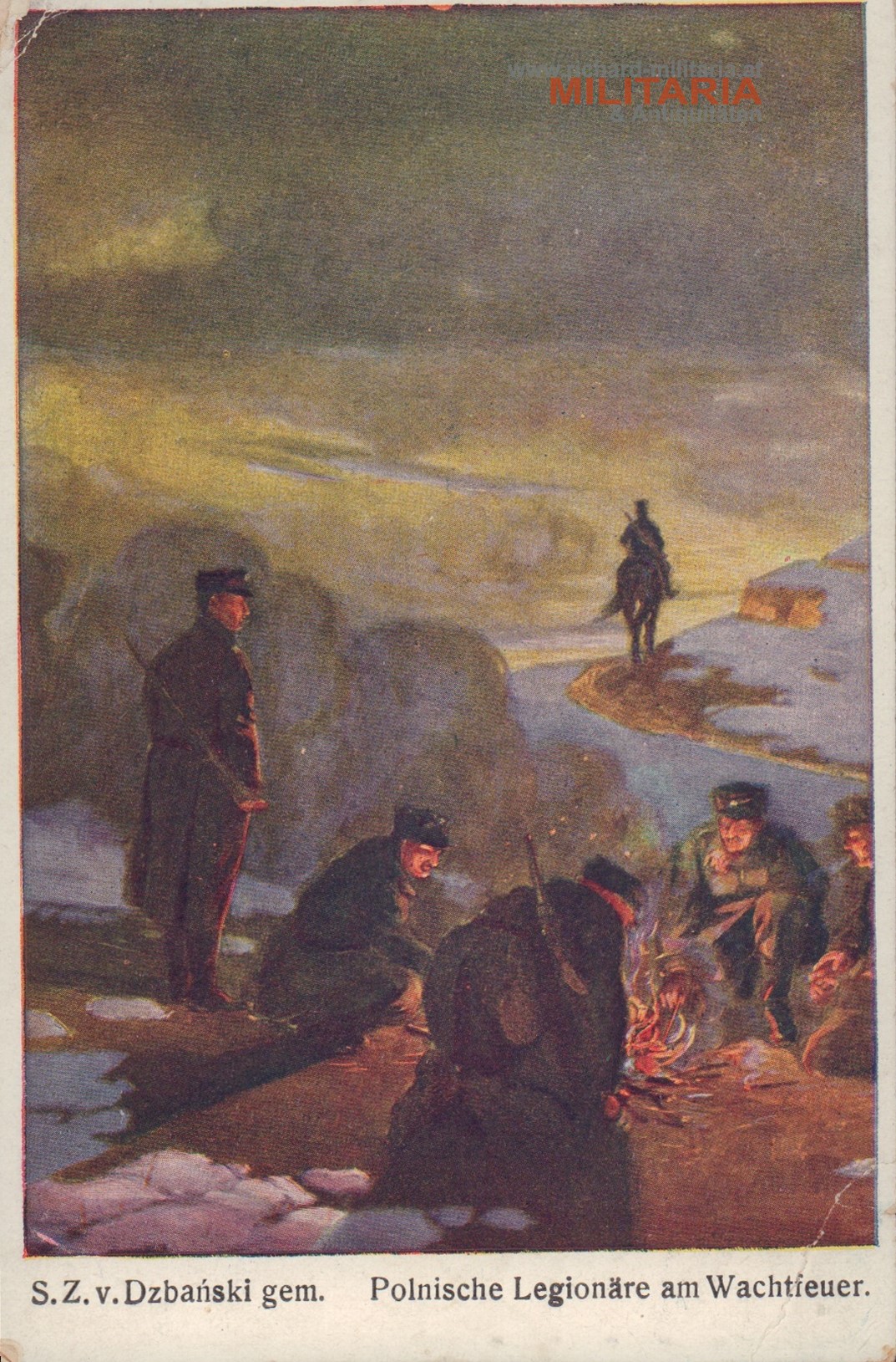 k.u.k. PK "Polnische Legionäre am Wachtfeuer"