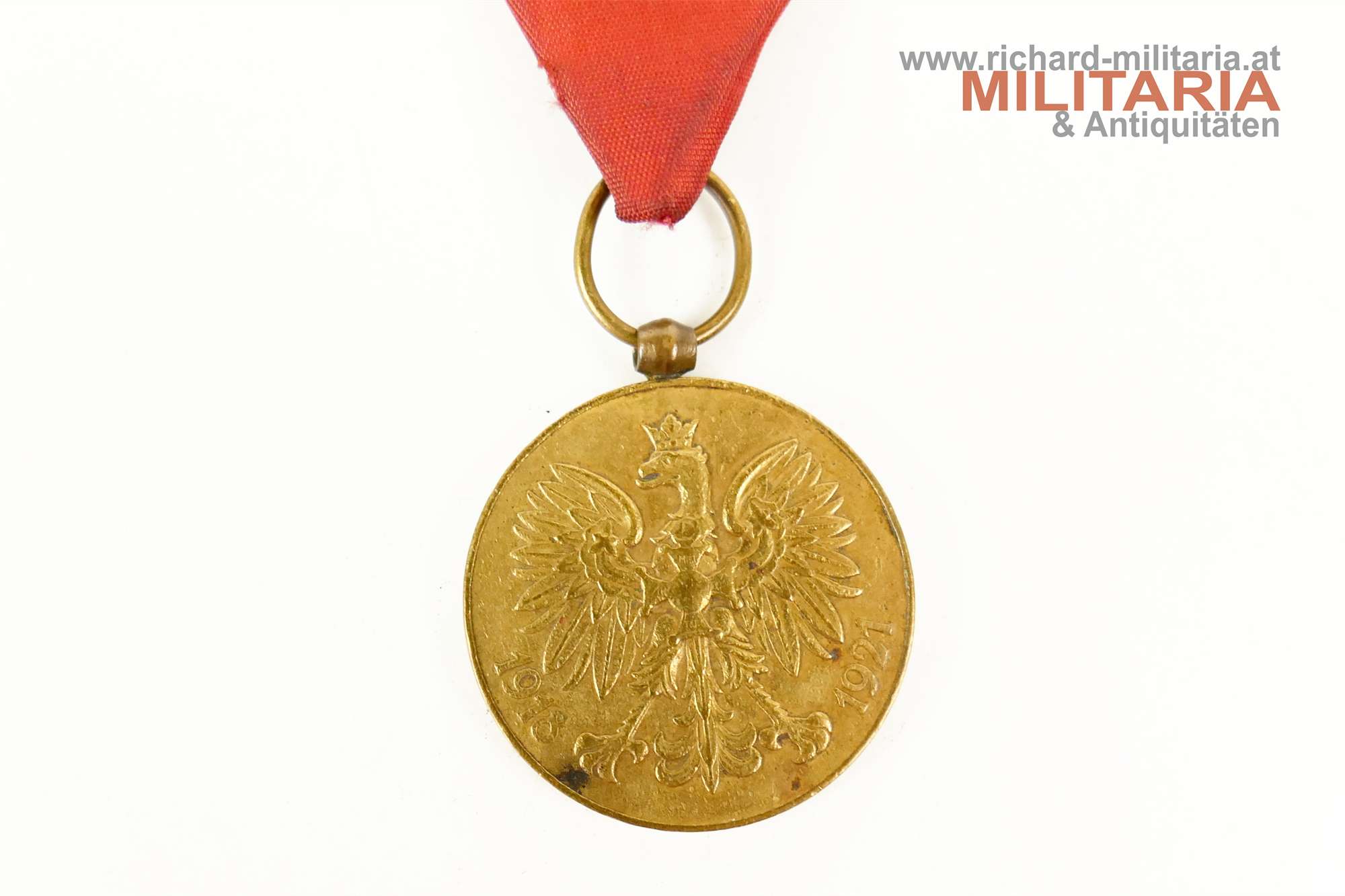PAMIĄTKOWY-MEDAILLE FÜR DEN KRIEG 1918-1921