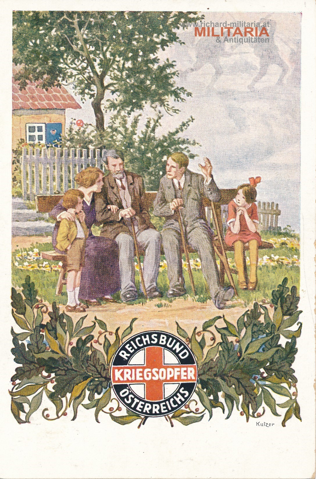 PK Reichsbund Österreich- Kriegsopfer 1926