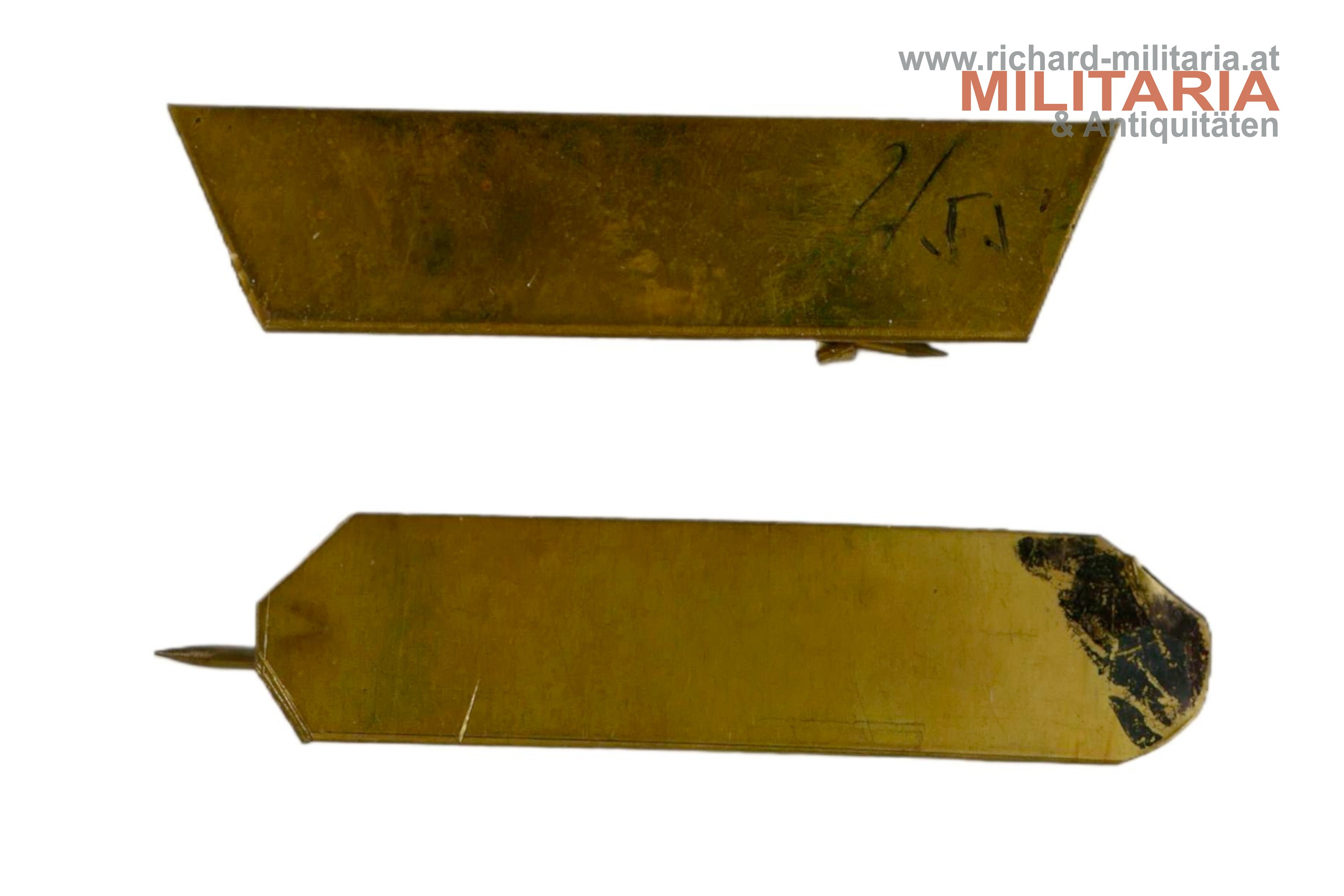 Auszeichnungsspange - Rohlinge - 7cm