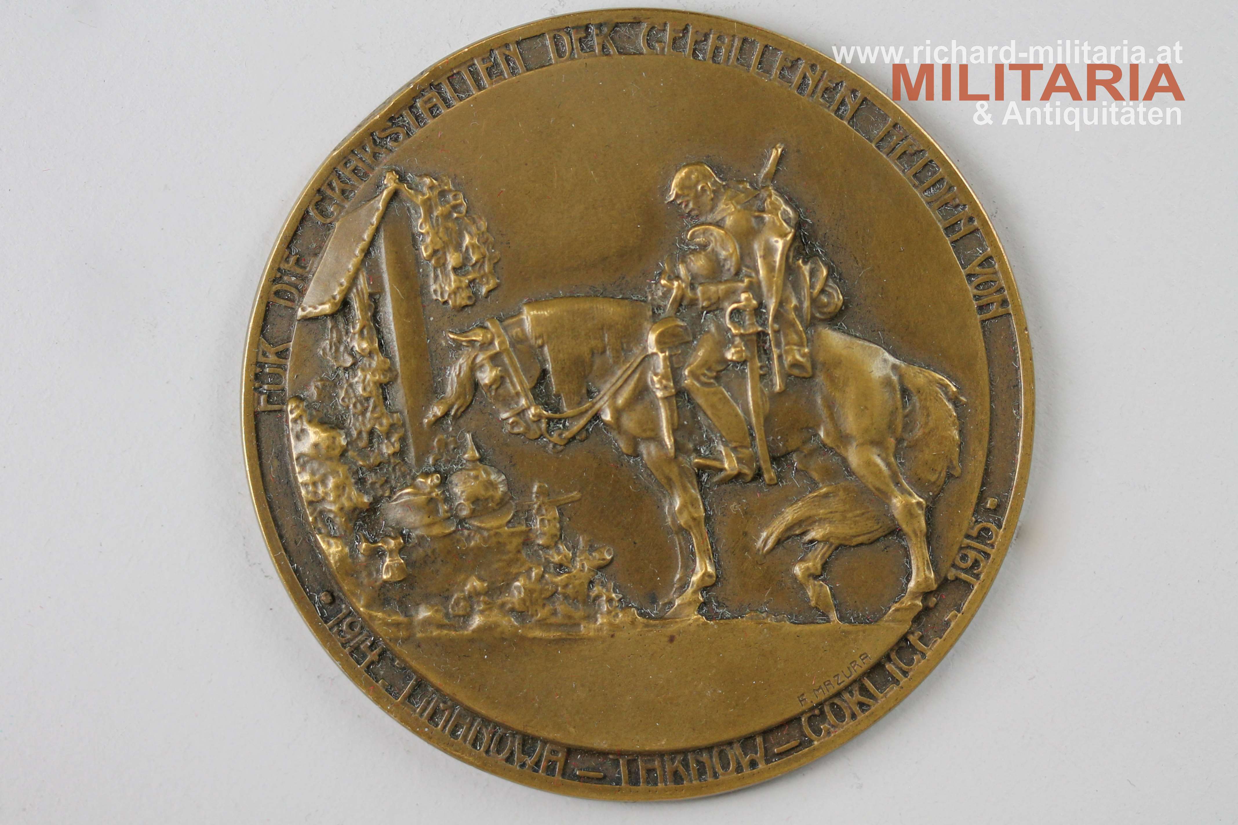 Plakette - Limanowa - Tarnow - Gorlice 1914-1915