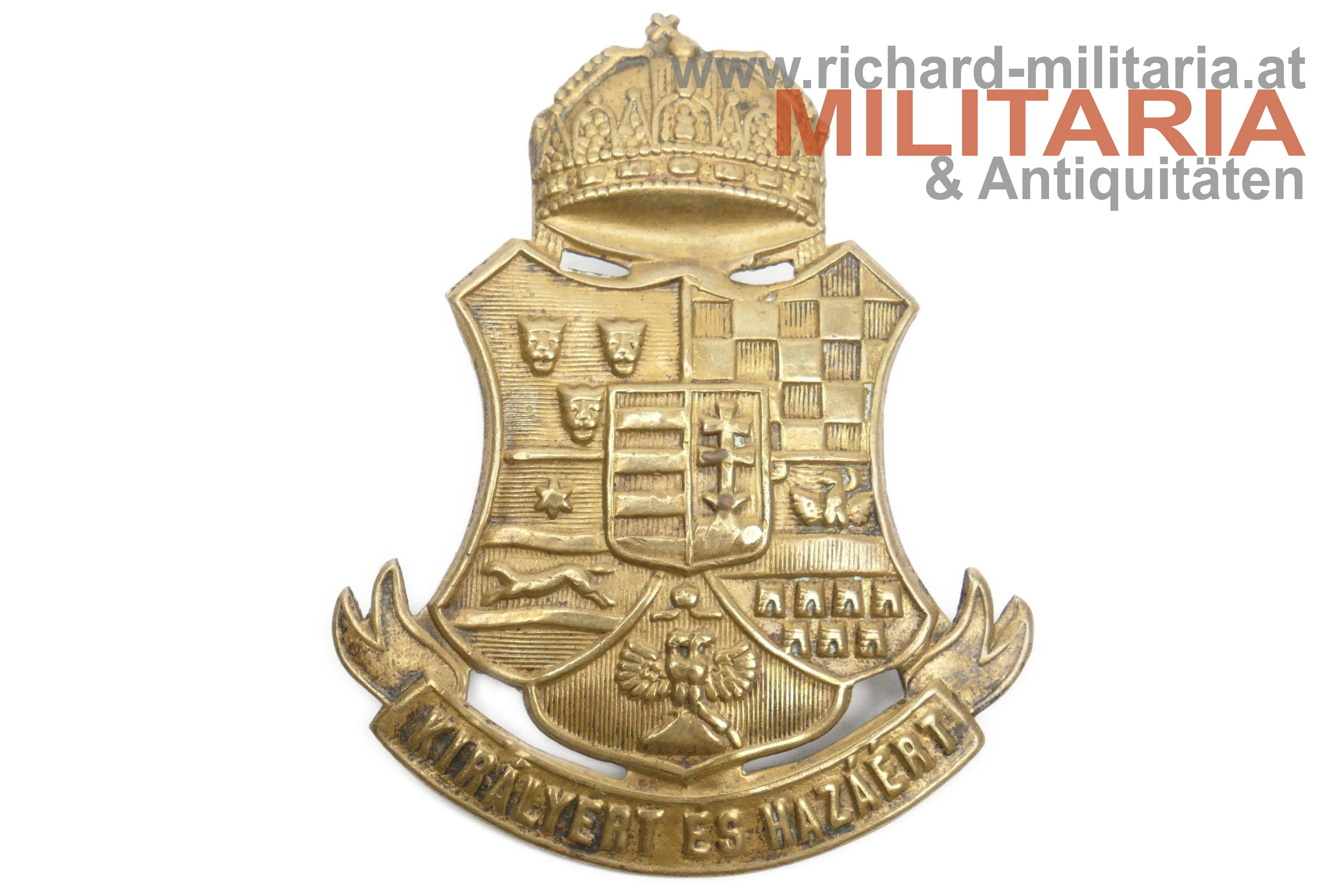 königl.-ungar. Tschako-Wappen M1891