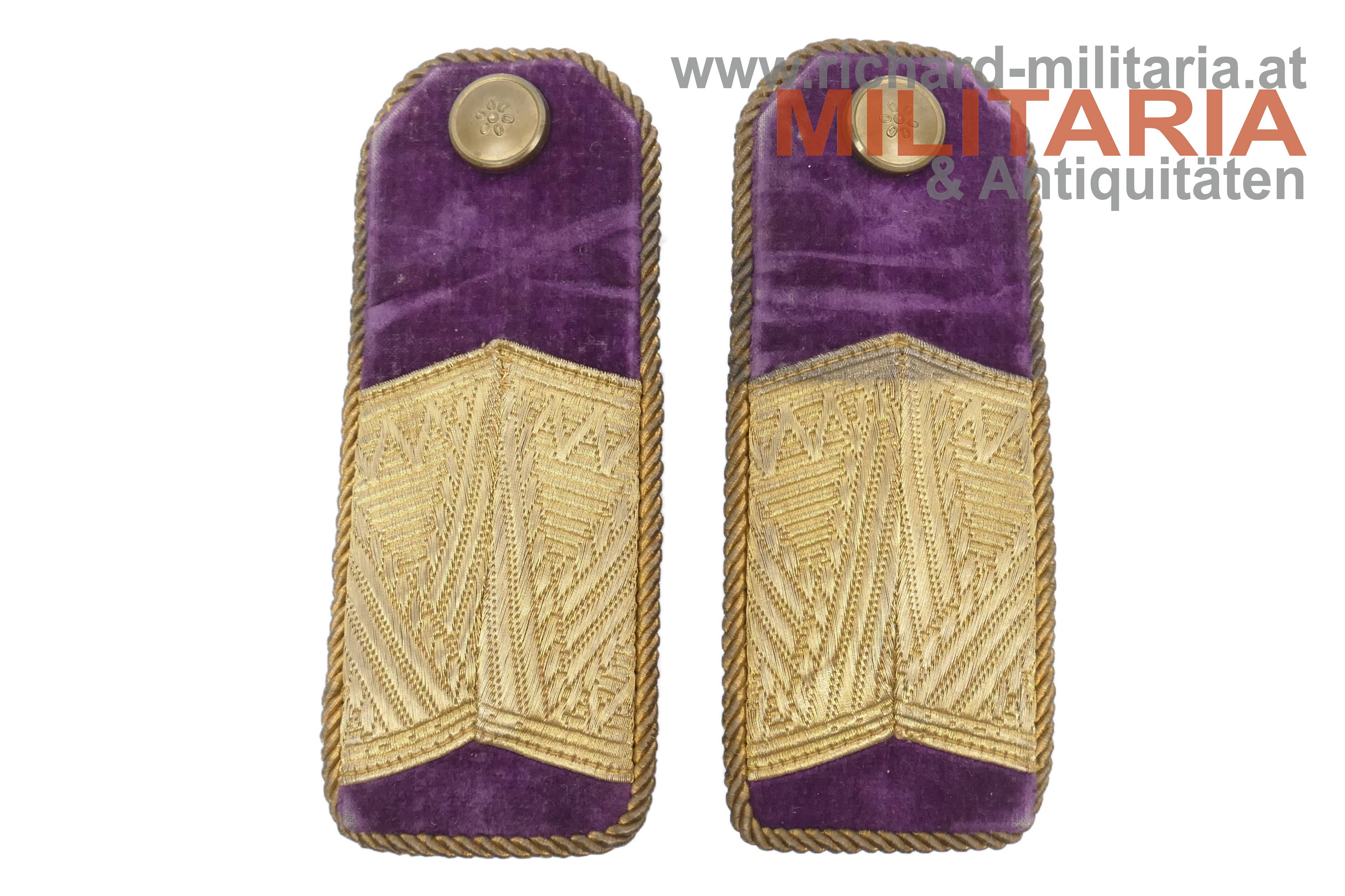 k.u.k. Schulterklappen - apostolischer Feldvikar GENERALRANG