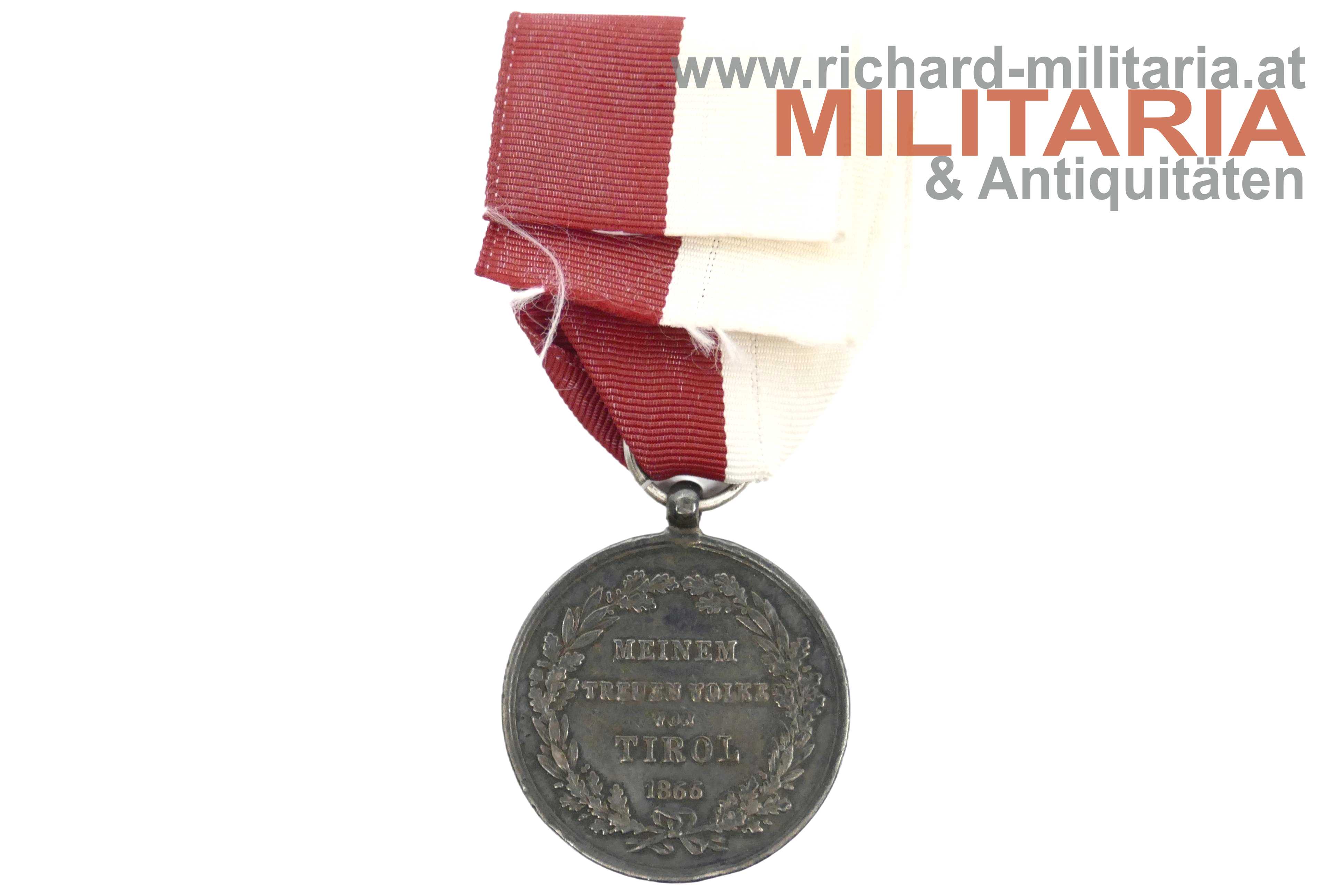 Tiroler Landesverteidigungsmedaille 1866