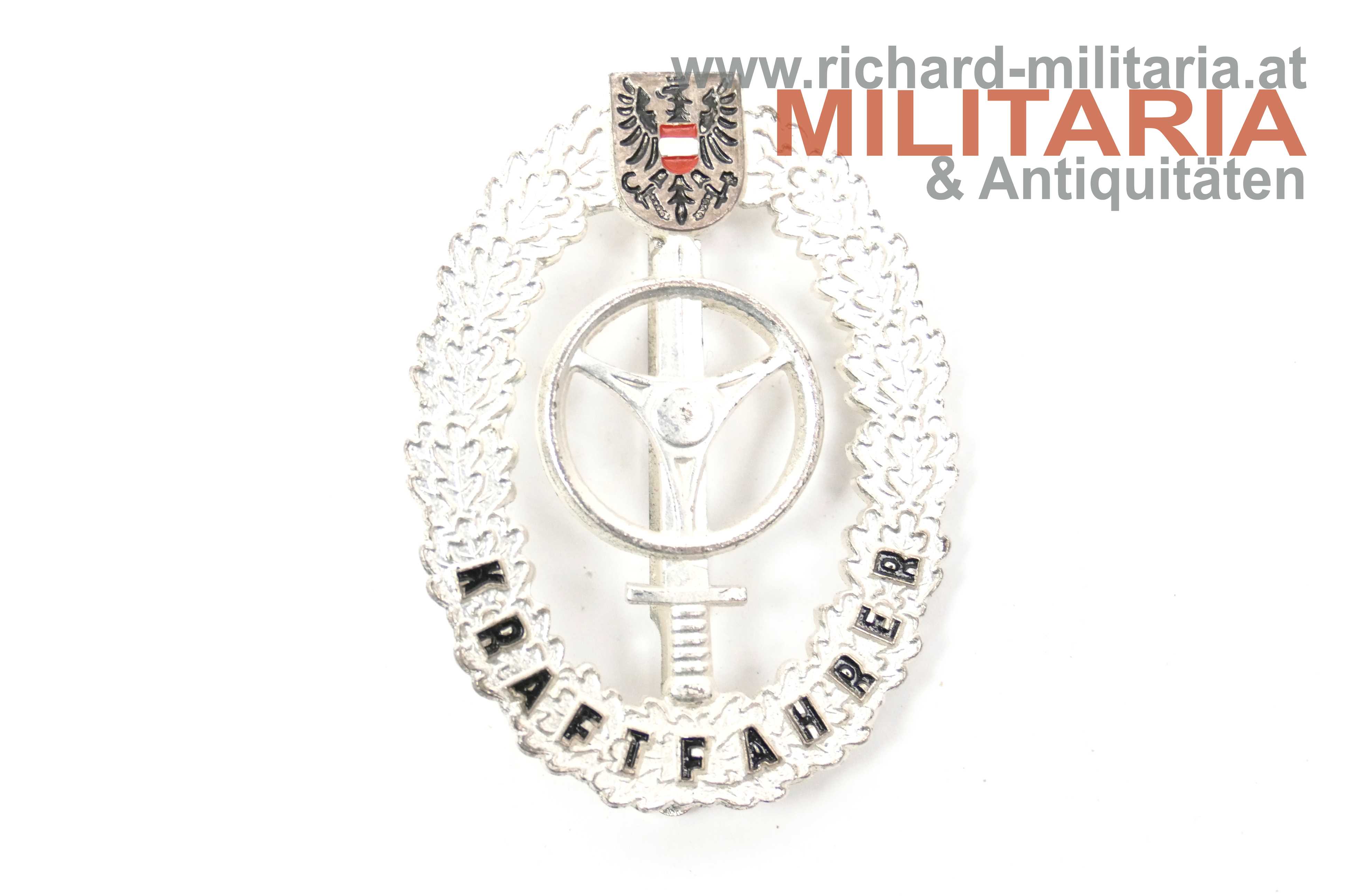Bundesheer Leistungsabzeichen Kraftfahrer SILBER