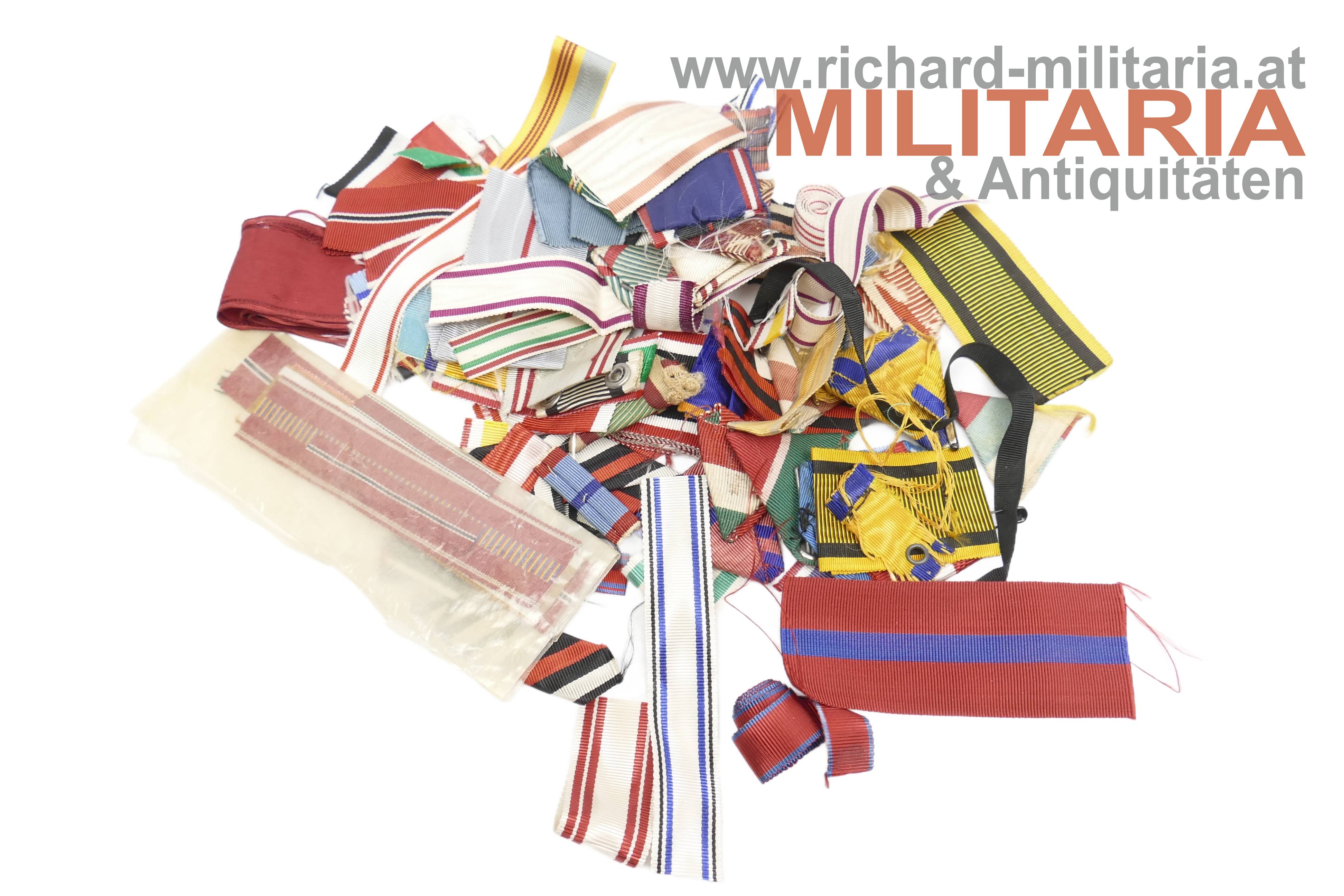 Konvolut Ordens-/Auszeichnungsbänder