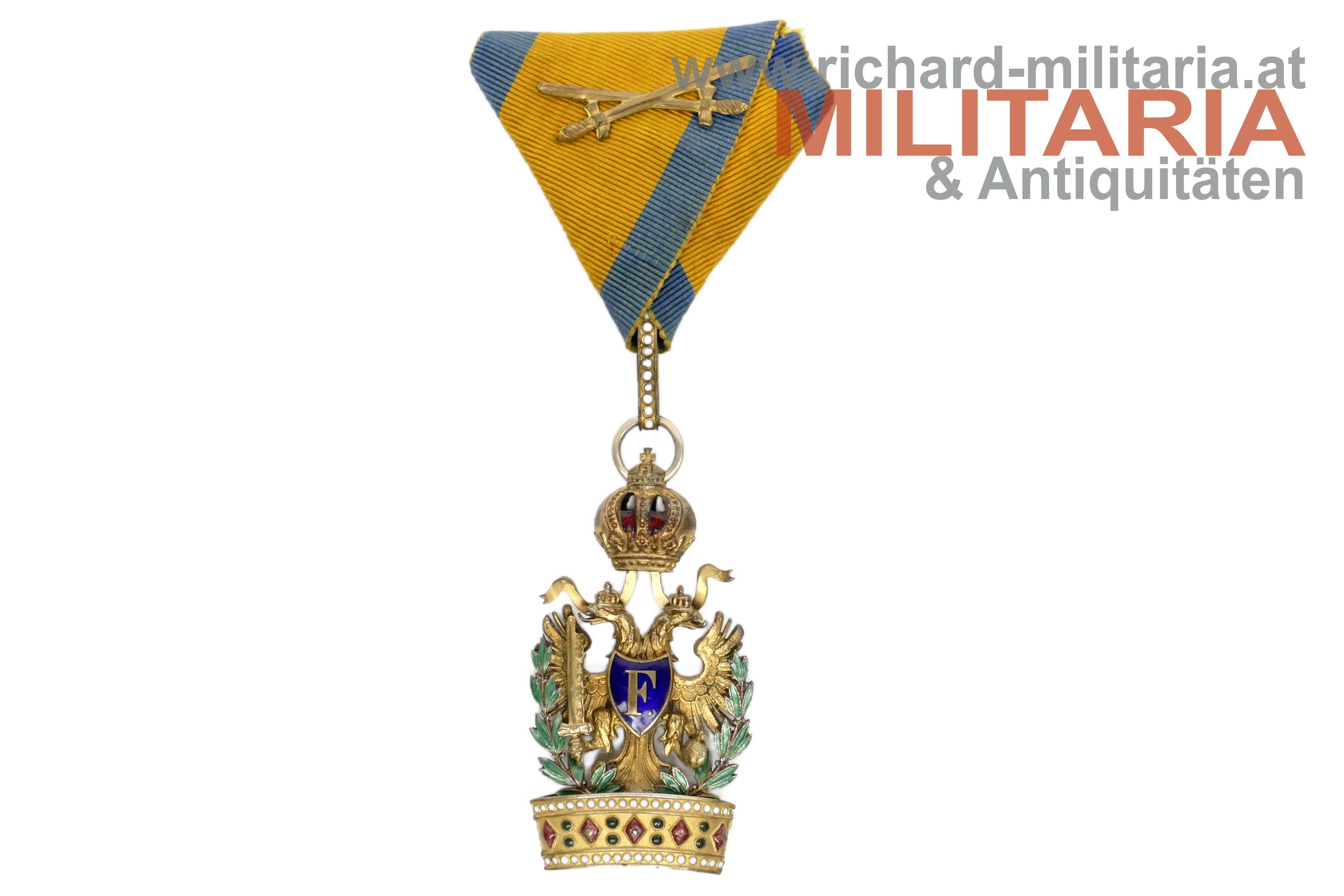 Orden der Eisernen Krone III. Klasse KD/Schwerter