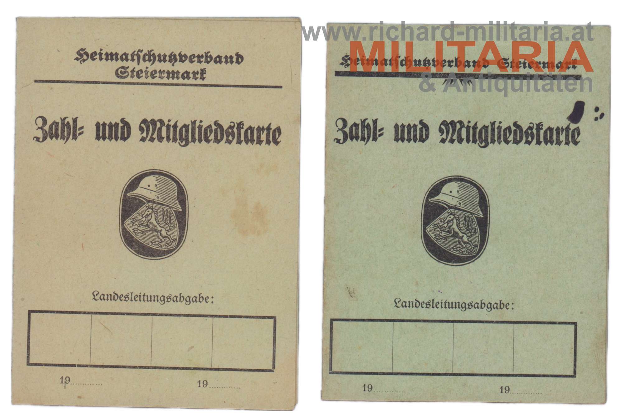 Heimatschutzverband Steiermark - Konvolut