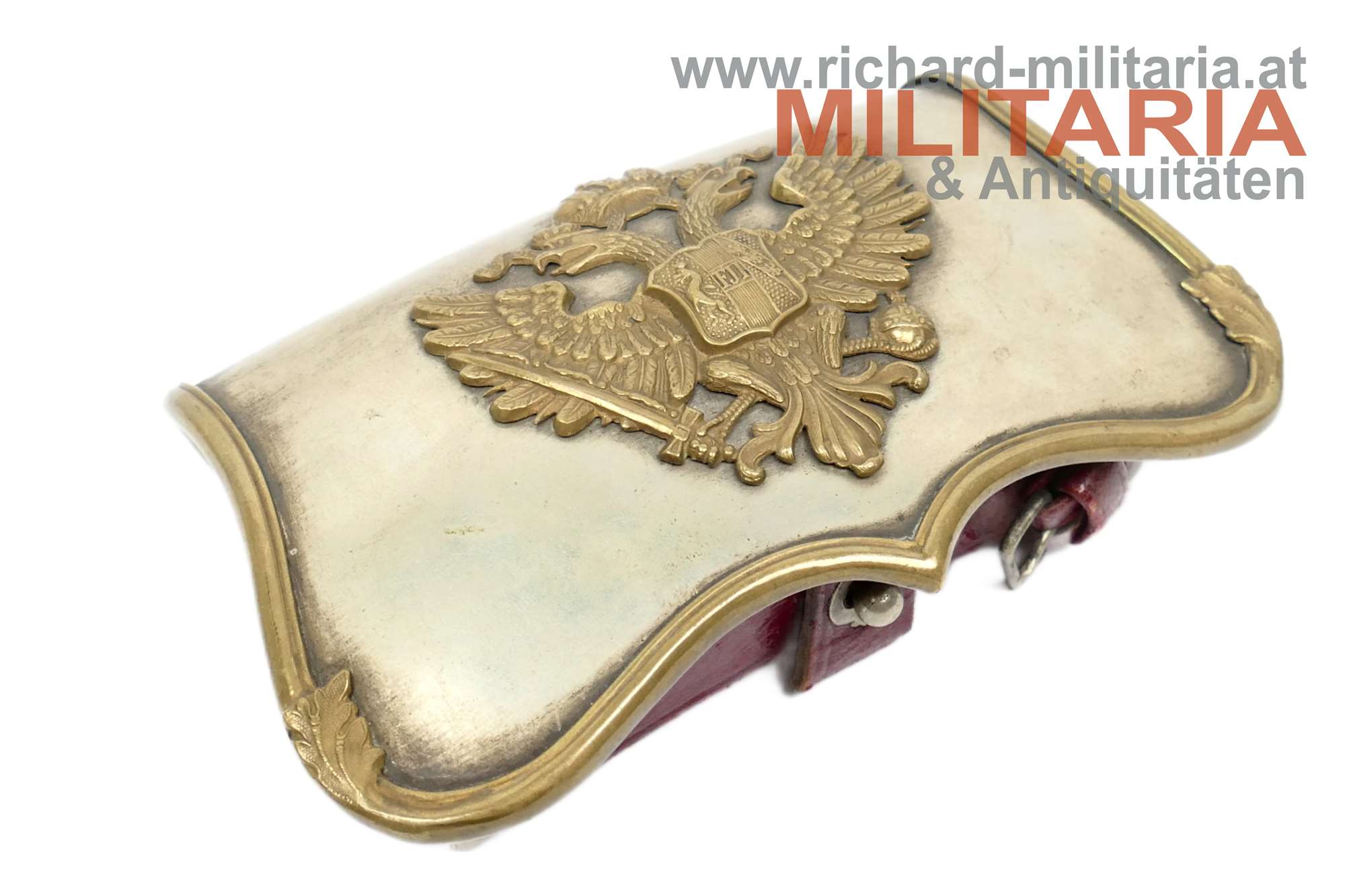 k.u.k. Kartusche für Offiziere der reitenden Truppen