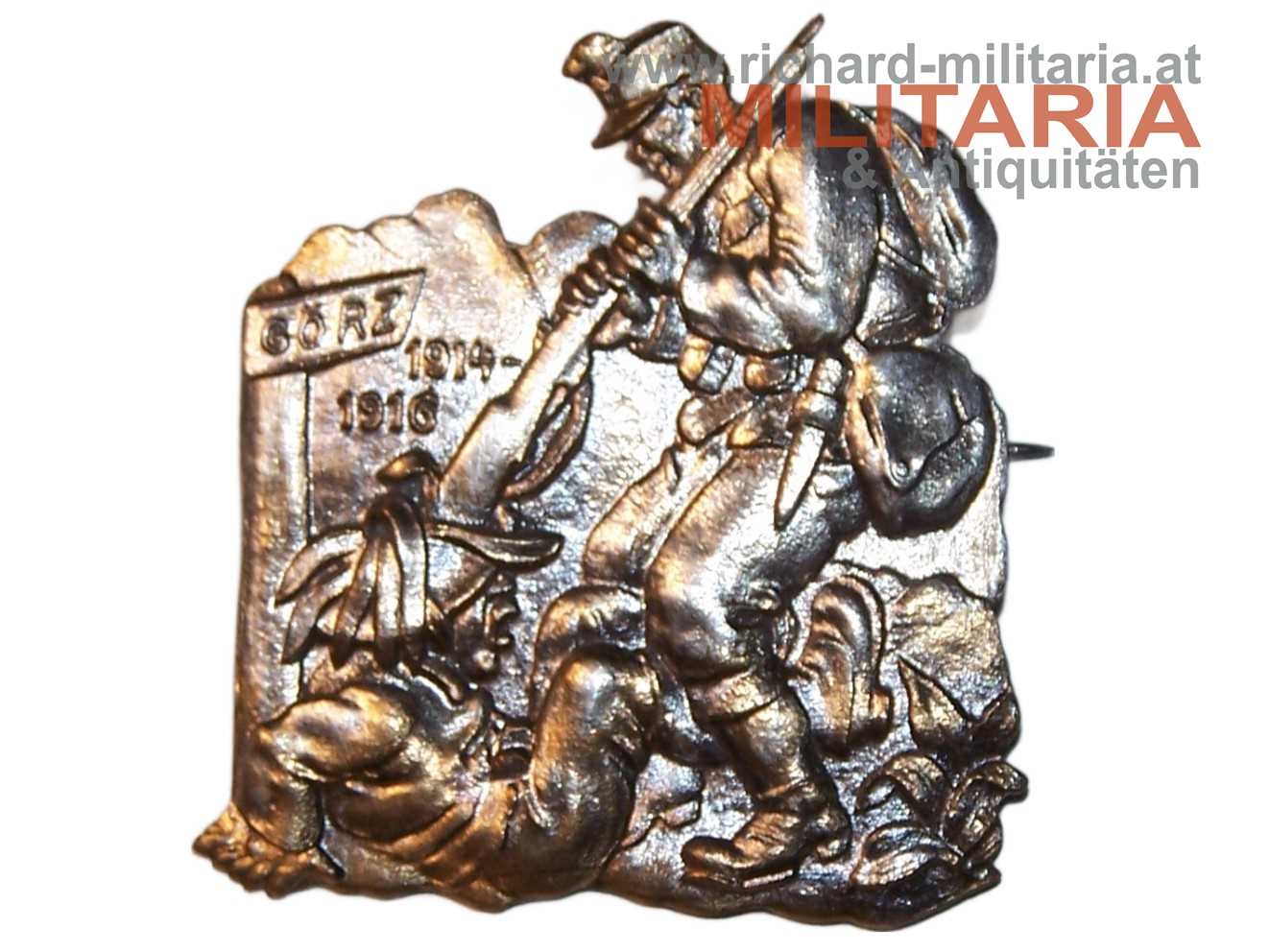 k.u.k. Kappenabzeichen - Görz 1914-1916