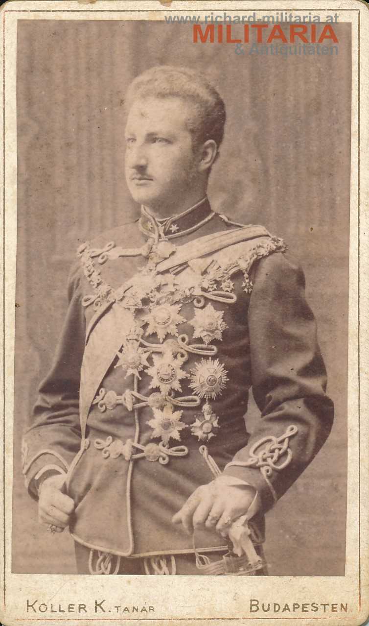 CdV - Zar Ferdinand I. von Bulgarien