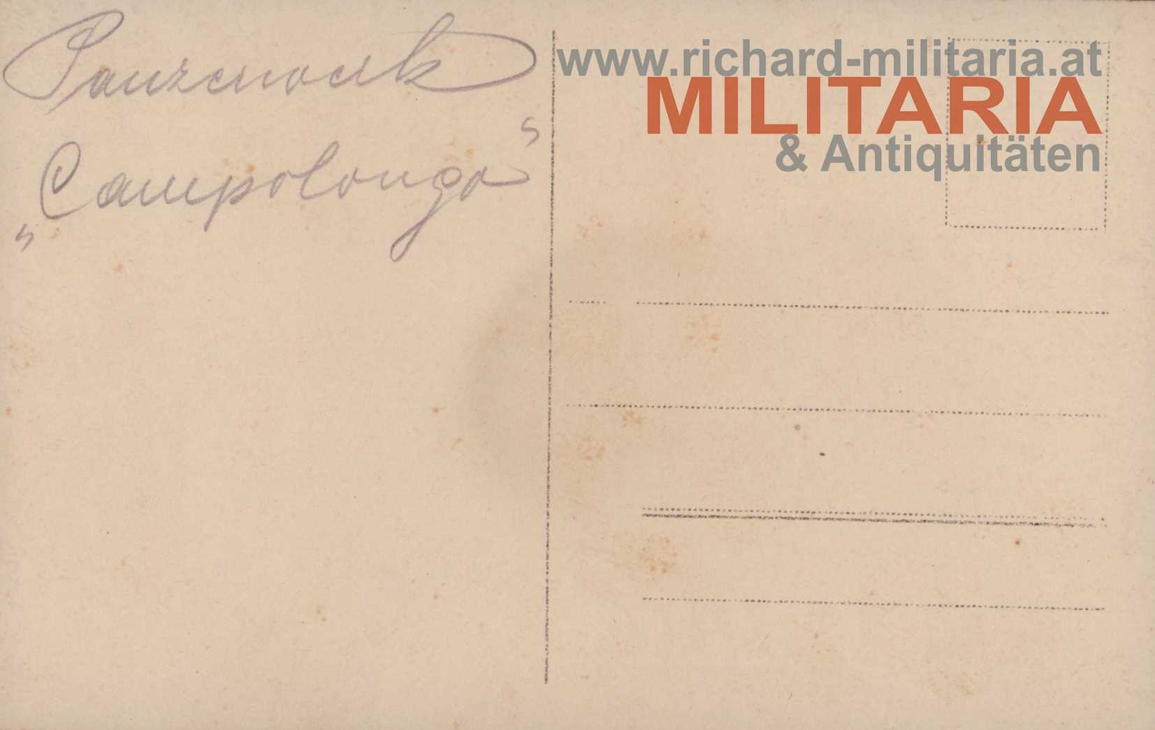k.u.k Foto "Panzerwerk Campolongo"