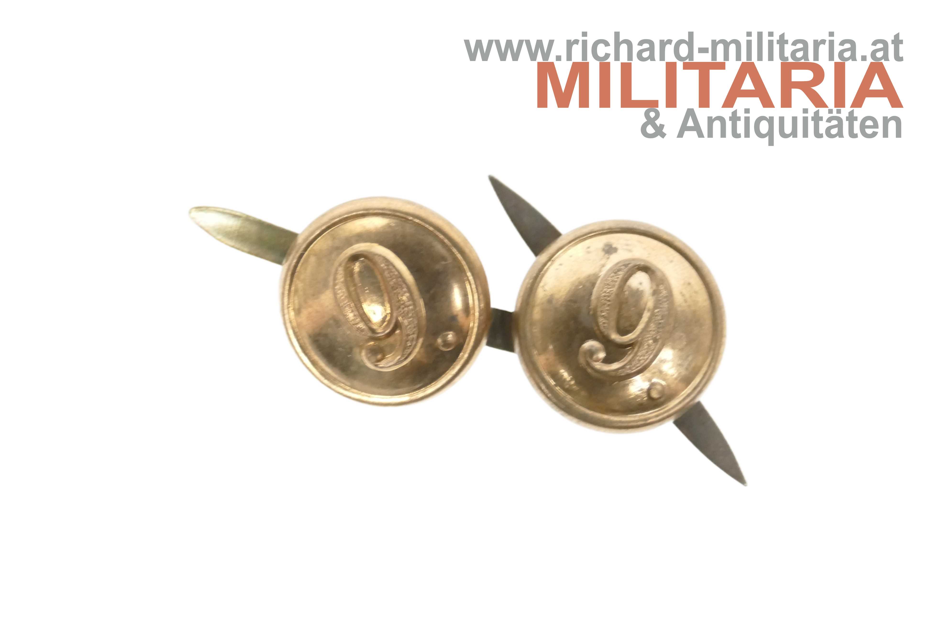 k.u.k. Kappenknöpfe IR 9
