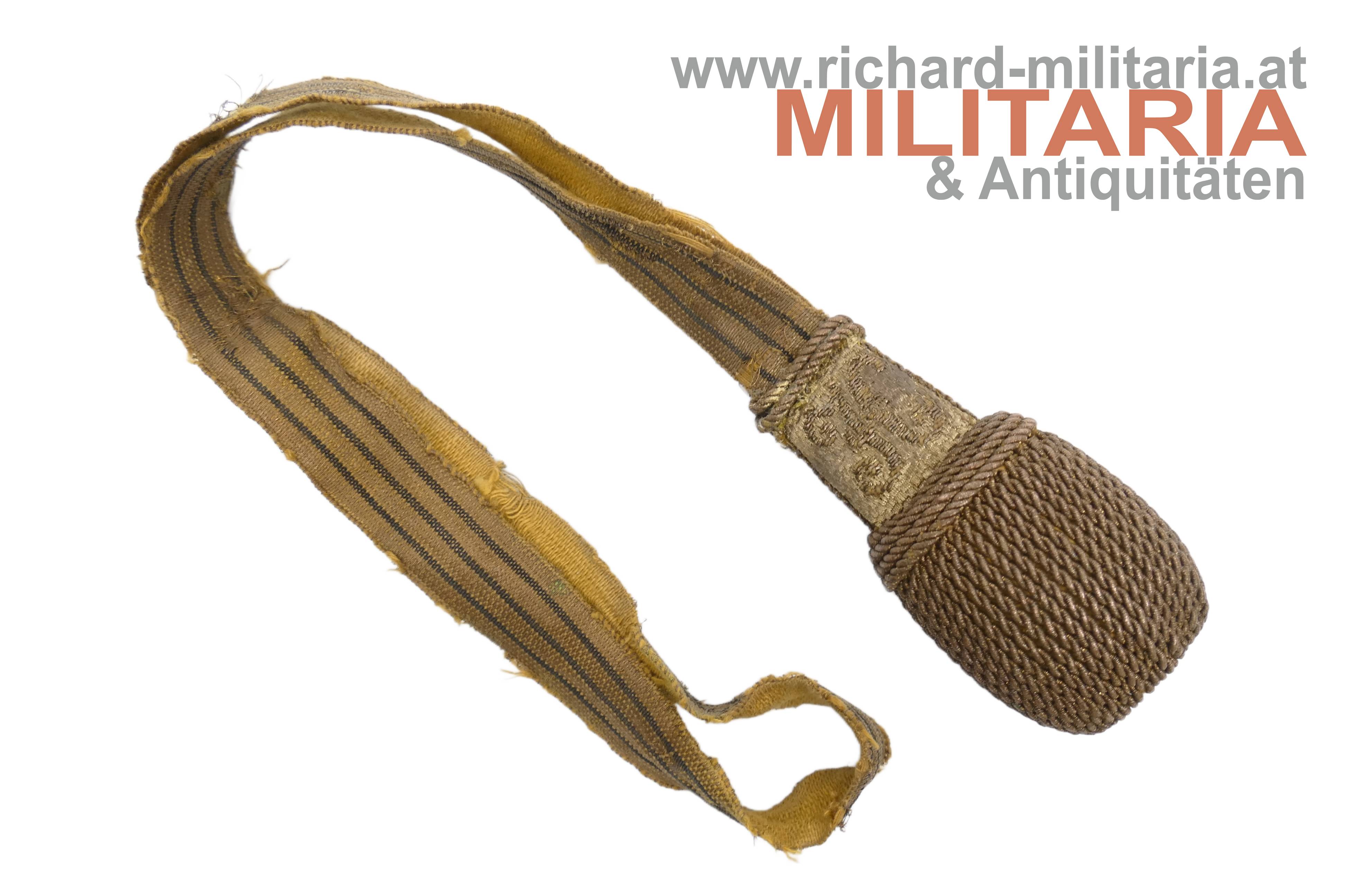 k.u.k. Bajonett-Portepee Kaiser Karl - Offizier