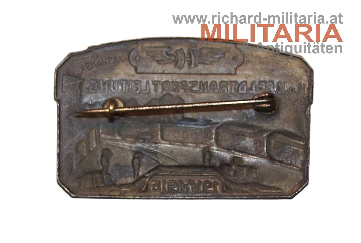 k.u.k. Kappenabzeichen - Feldtransportleitung 1914-1916