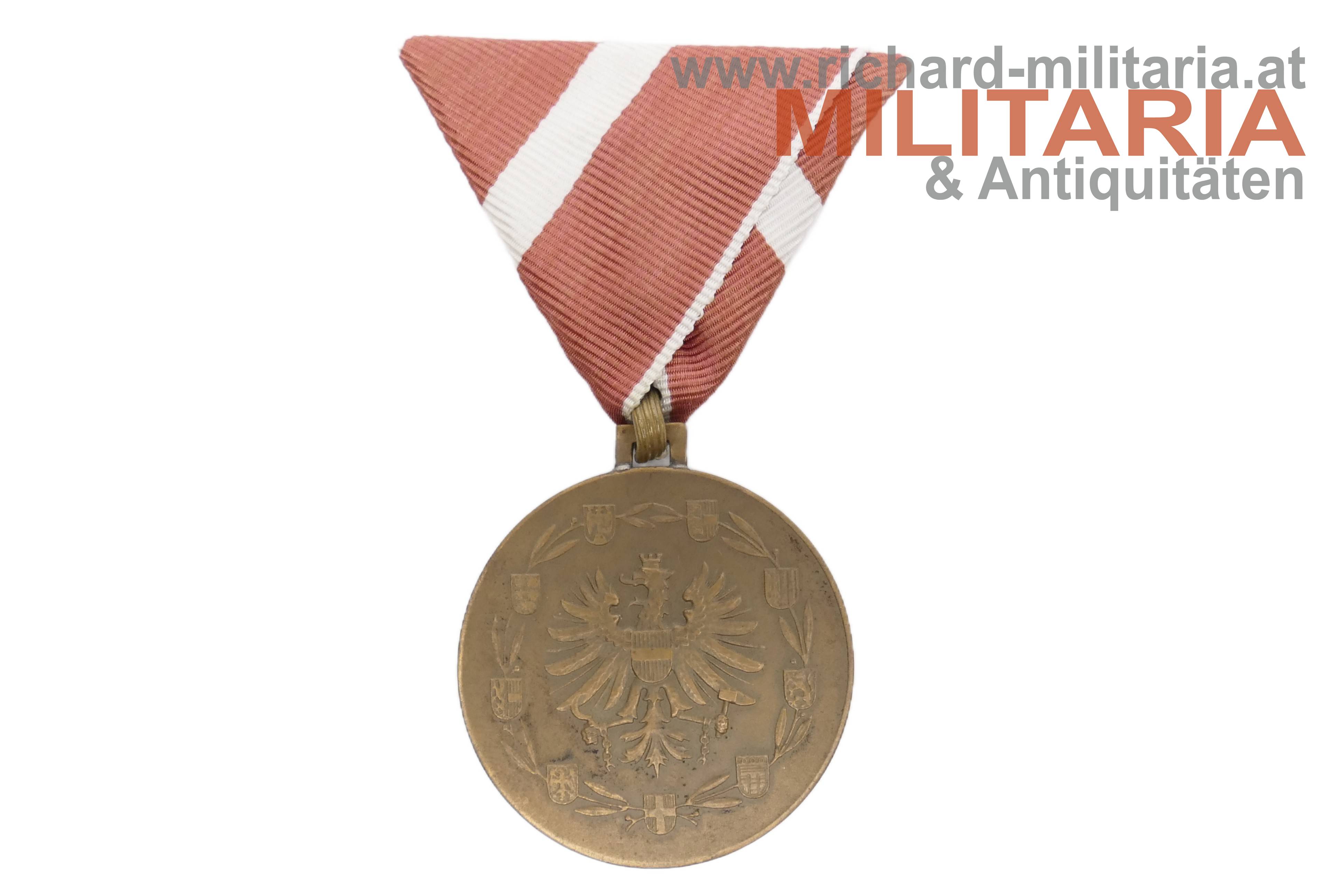 Bronzene Medaille für Verdienste um die Republik Österreich