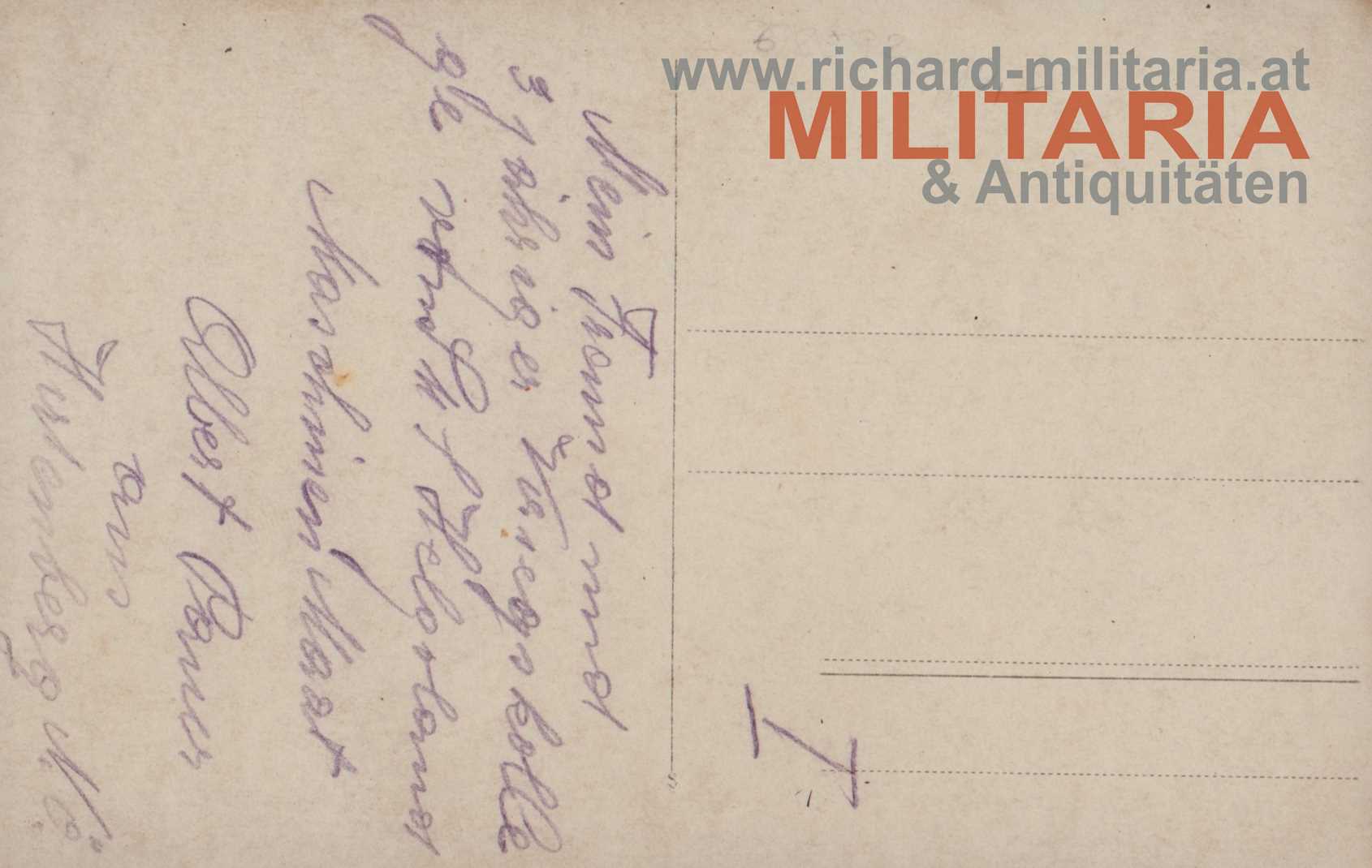 Foto k.u.k. Maschinen-Maat Albert Pauer / SMS Helgoland