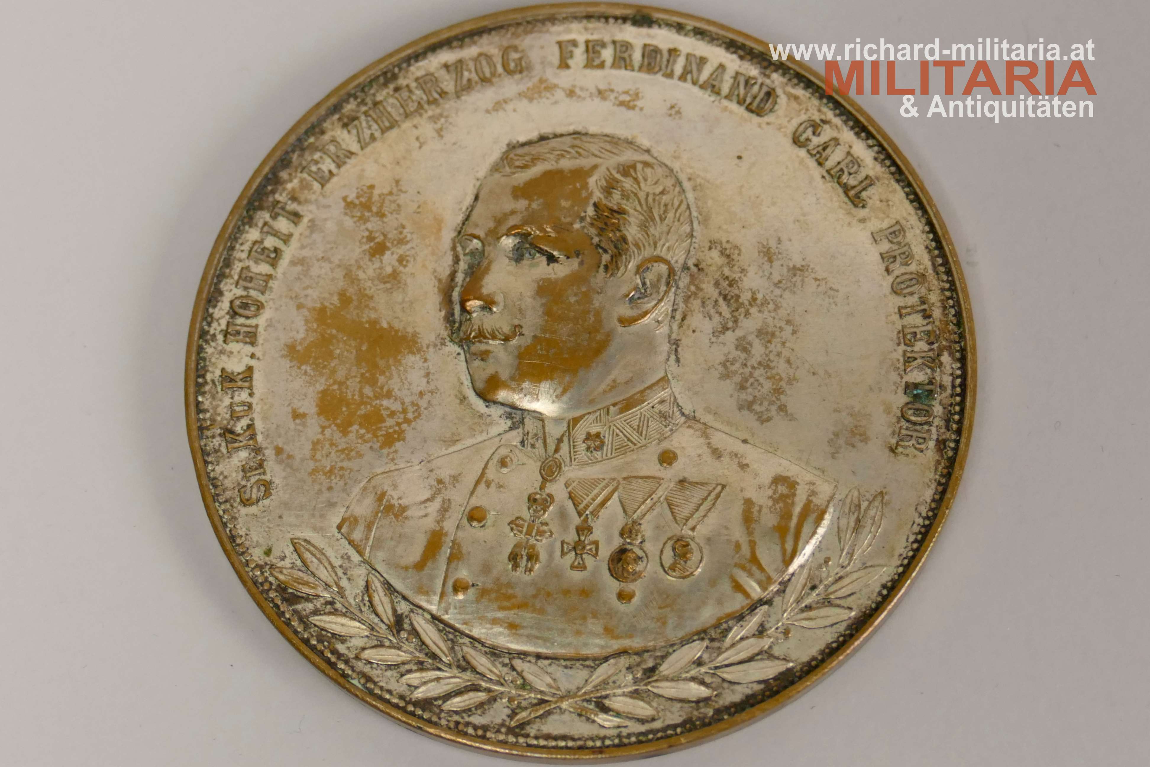 Allgemeine Deutsche Ausstellung Aussig 1903 - Medaille